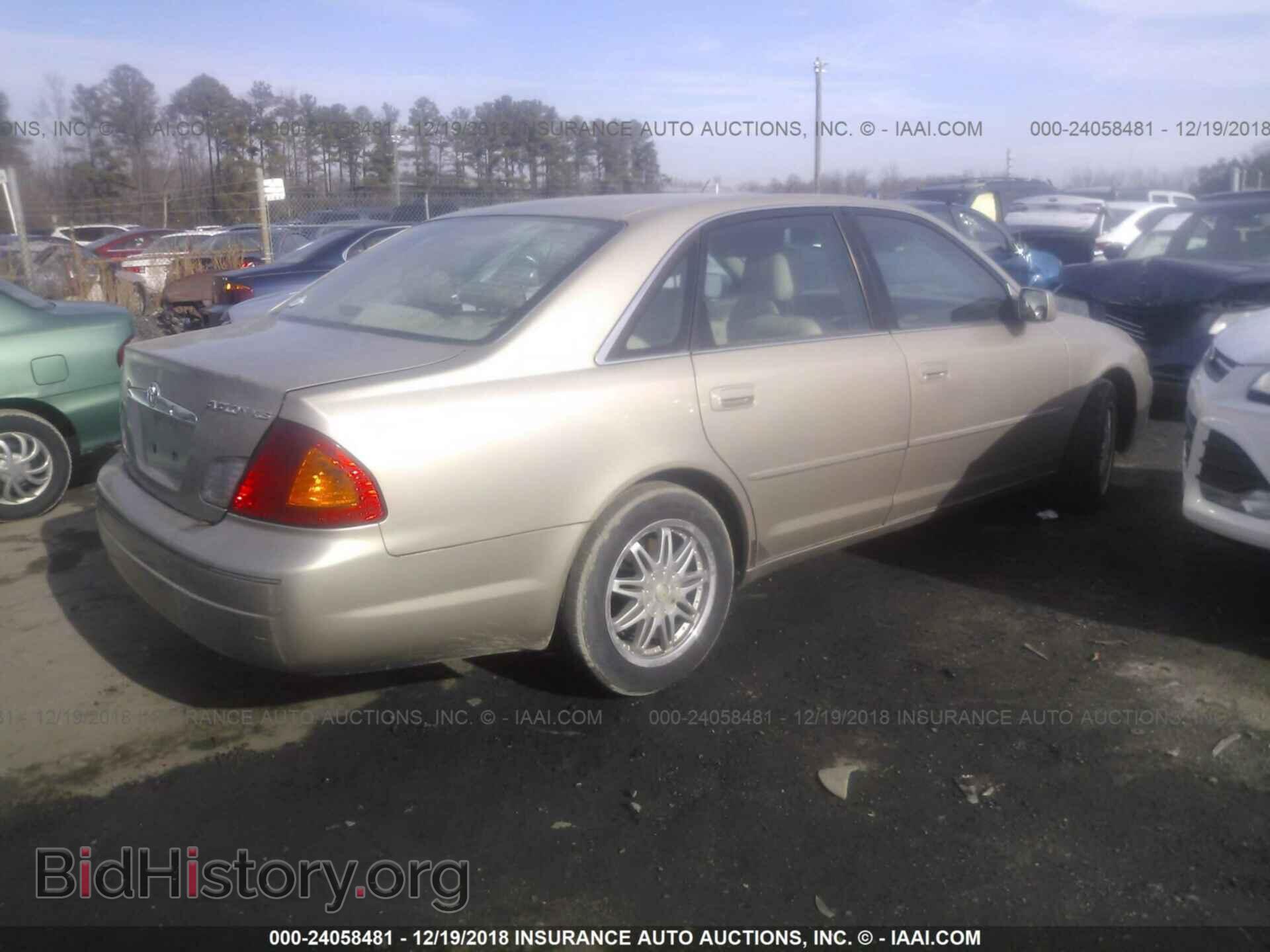2002 TOYOTA AVALON - VIN: 4T1BF28B92U244892 - Photo 4
