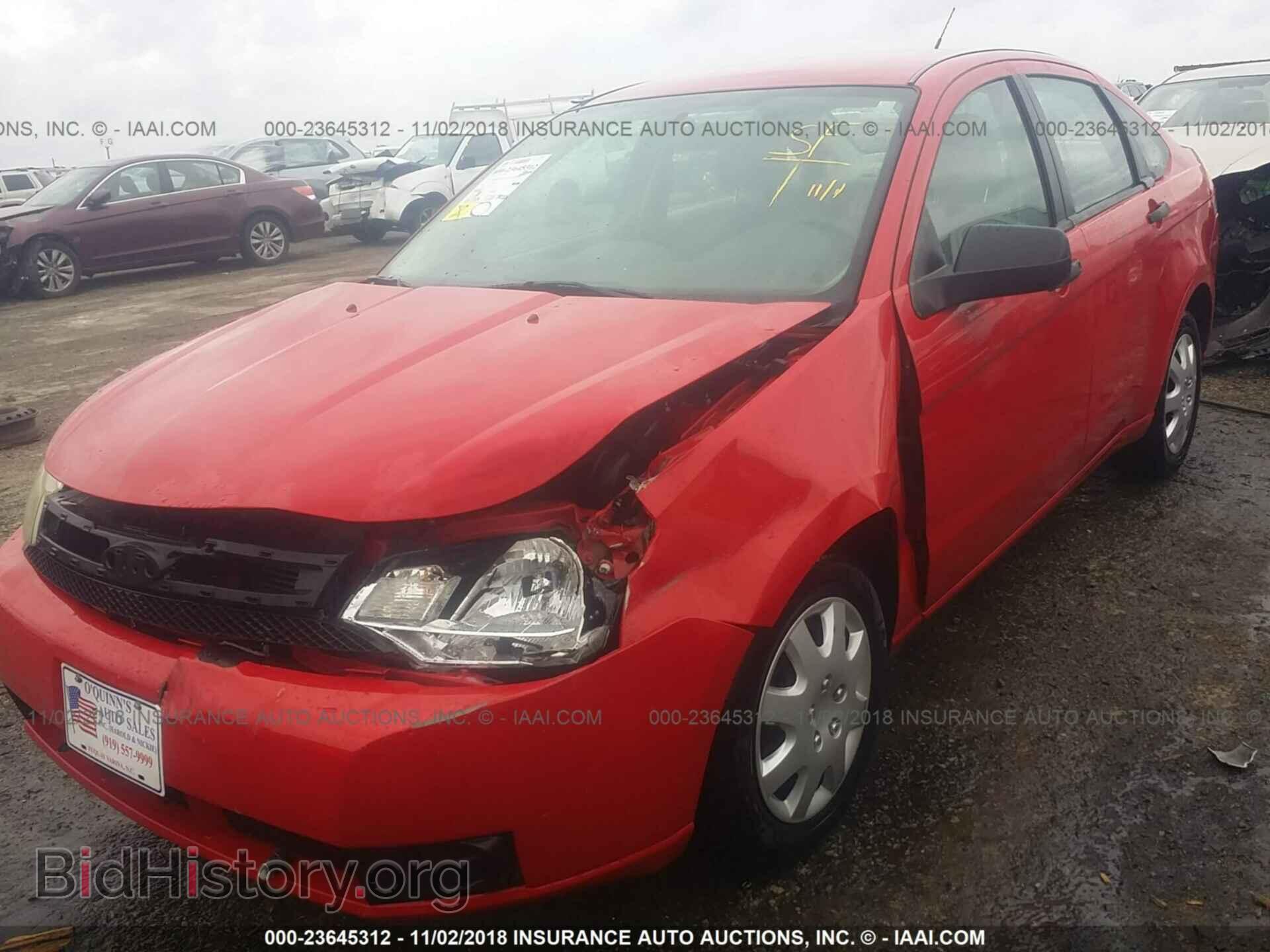 2008 FORD FOCUS - VIN: 1FAHP34N78W110032 - Фото 2