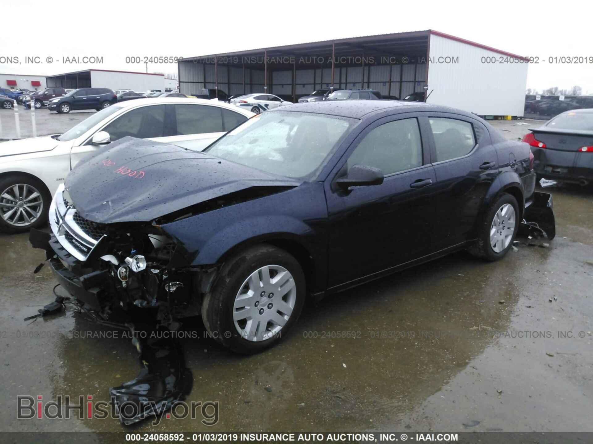 2012 DODGE AVENGER - VIN: 1C3CDZAB2CN186903 - Photo 2