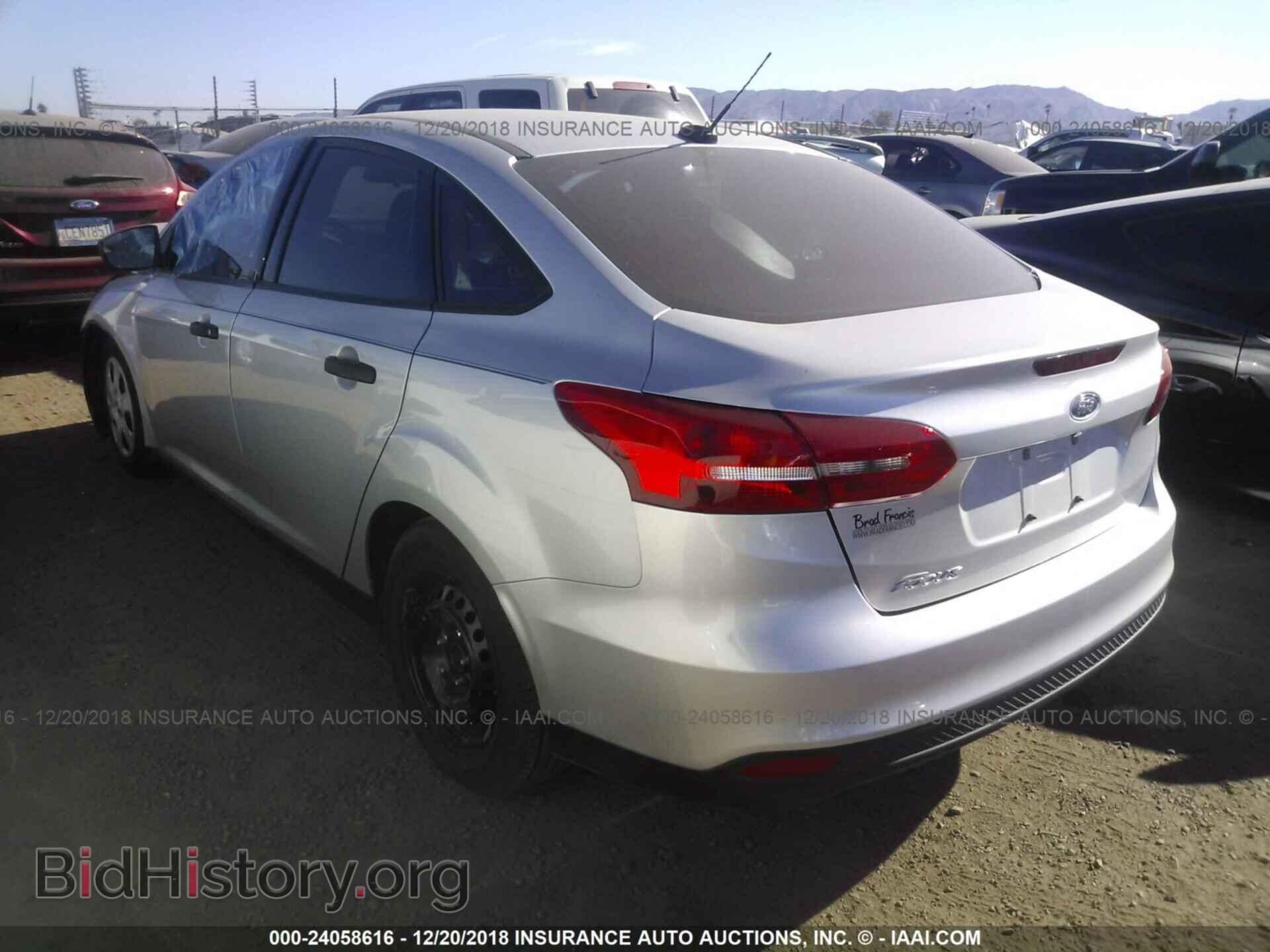 2018 FORD FOCUS - VIN: 1FADP3E20JL244522 - Фото 3