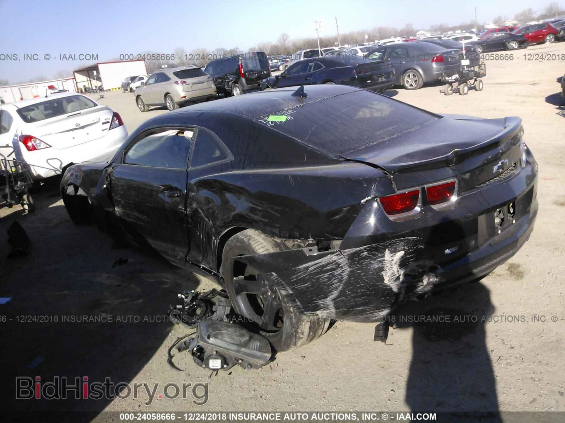 2013 CHEVROLET CAMARO - VIN: 2G1FT1EW6D9247130 - Фото 3