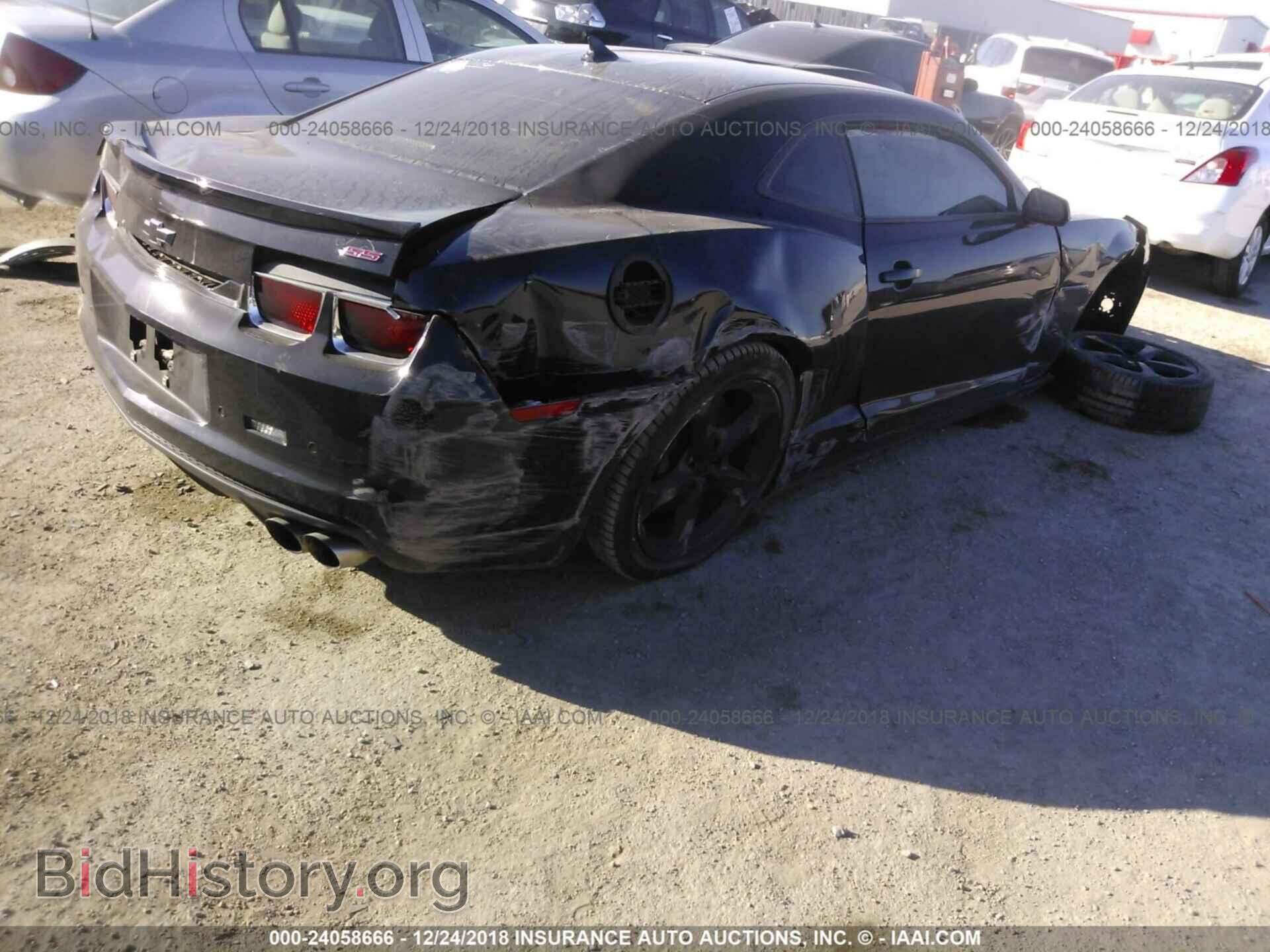 2013 CHEVROLET CAMARO - VIN: 2G1FT1EW6D9247130 - Фото 4
