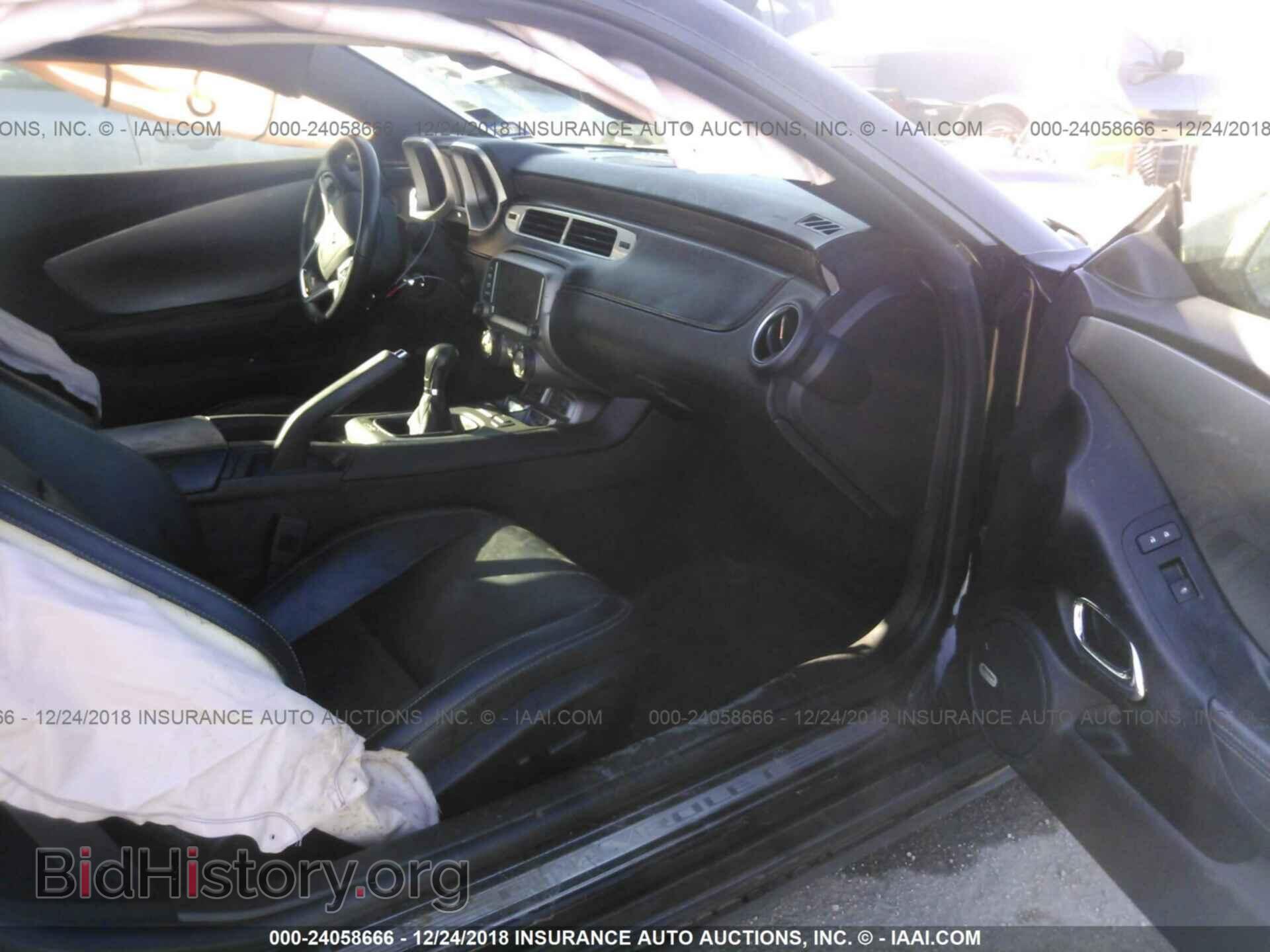 2013 CHEVROLET CAMARO - VIN: 2G1FT1EW6D9247130 - Фото 5