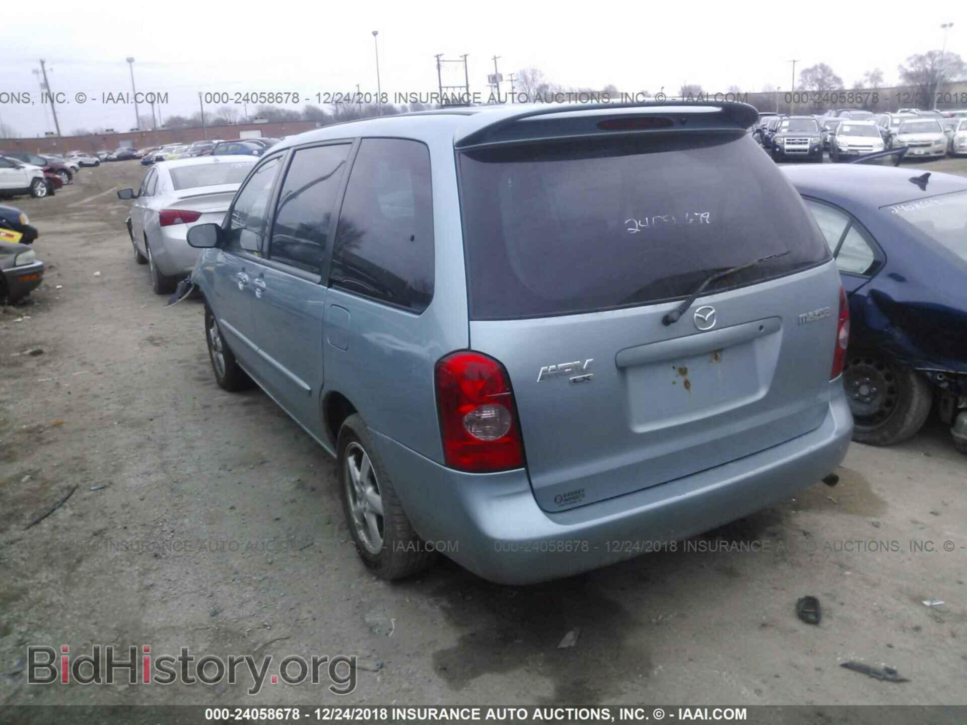 2002 MAZDA MPV - VIN: JM3LW28A120324783 - Фото 3