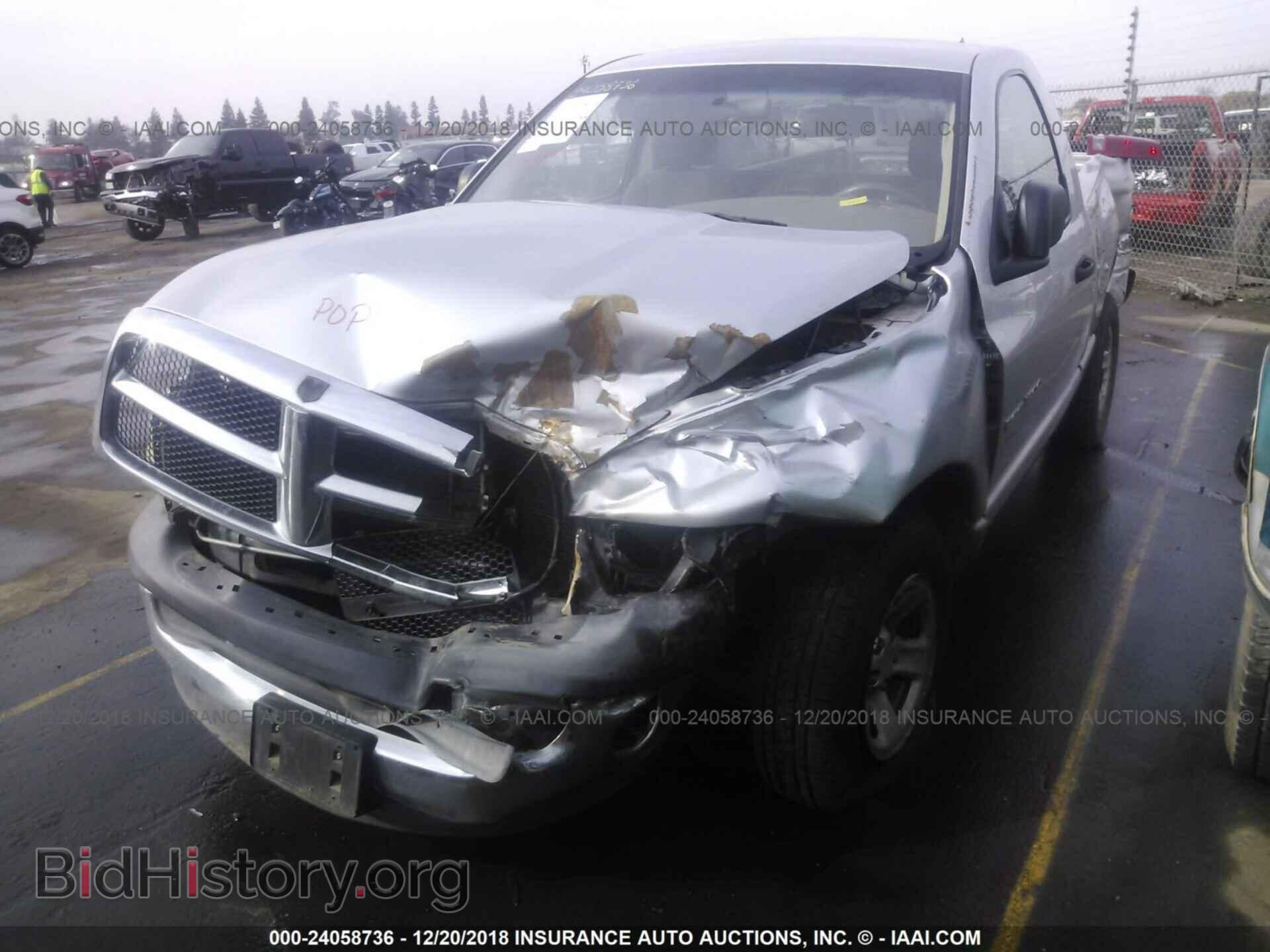2002 DODGE RAM 1500 - VIN: 1D7HA16K52J257530 - Фото 2