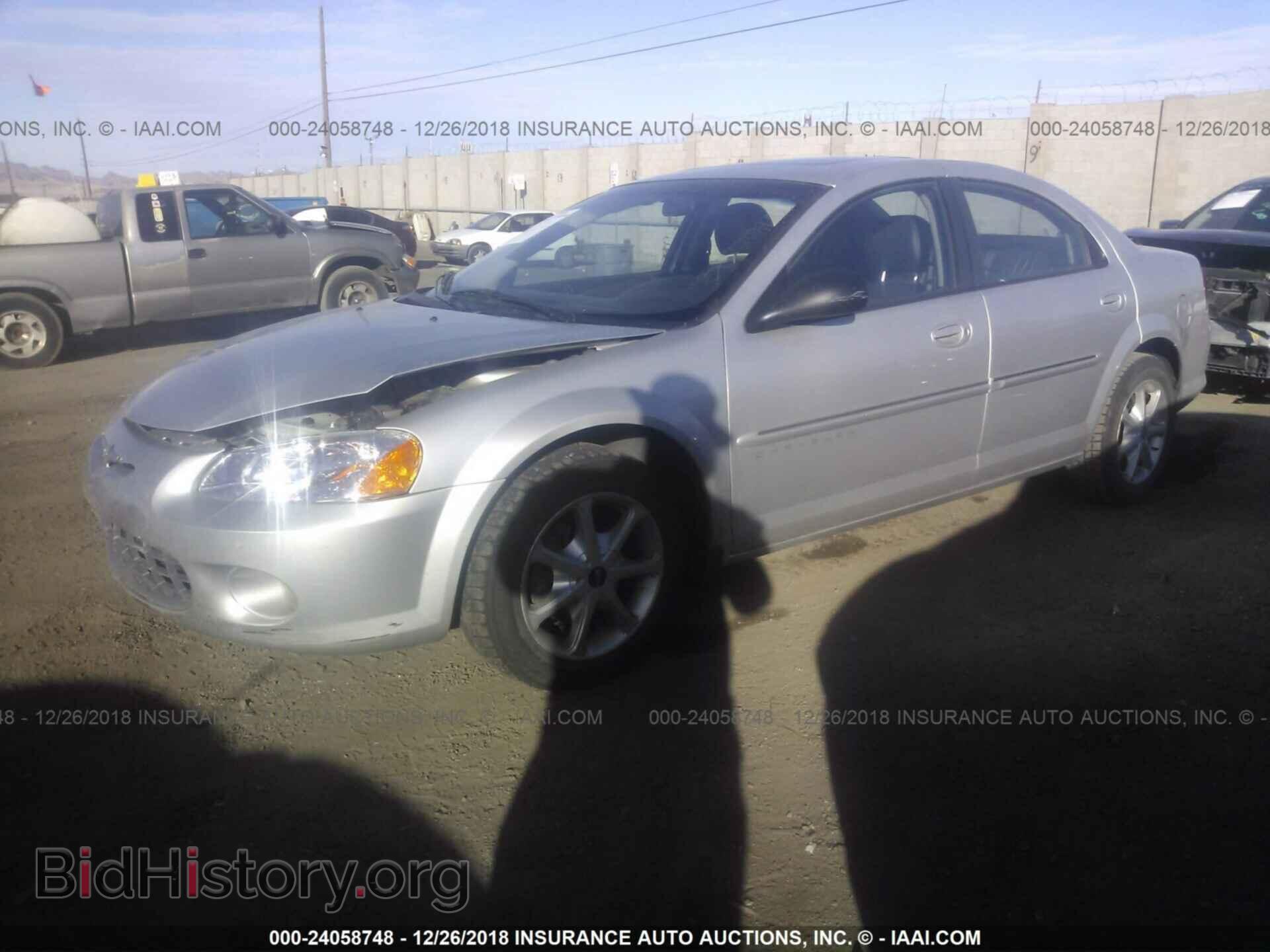 2001 CHRYSLER SEBRING - VIN: 1C3AL56U31N706424 - Photo 2