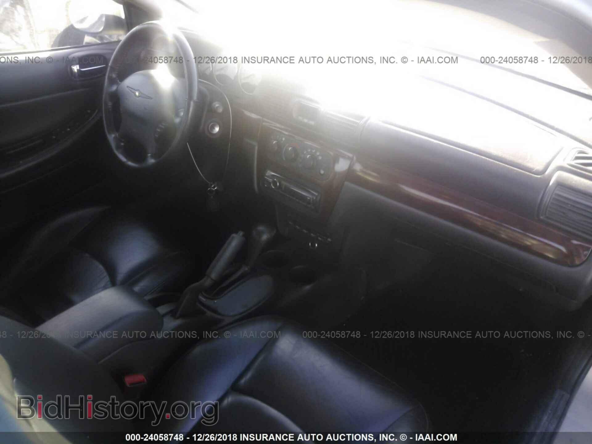 2001 CHRYSLER SEBRING - VIN: 1C3AL56U31N706424 - Photo 5