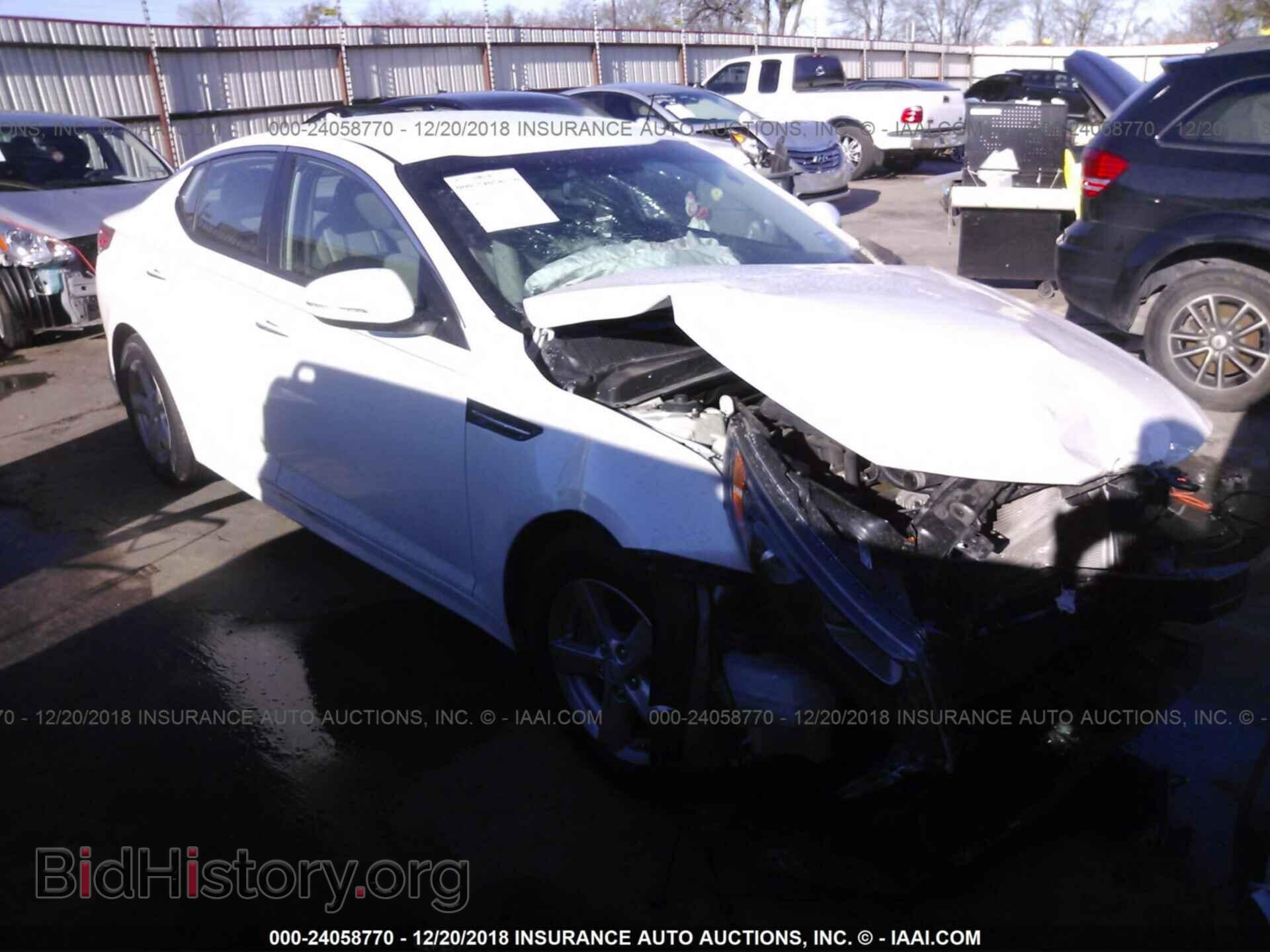 Фотография KNAGM4A79F5610543 - KIA OPTIMA 2015