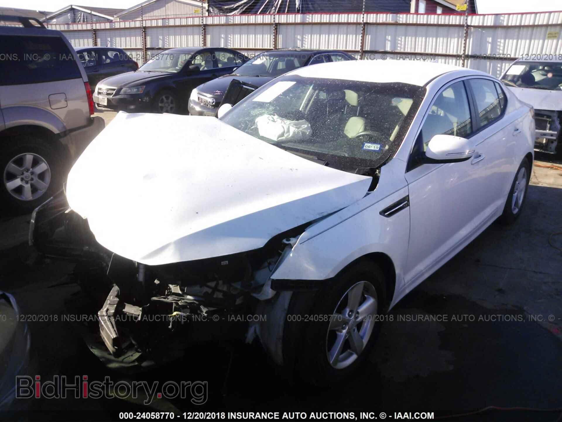 2015 KIA OPTIMA - VIN: KNAGM4A79F5610543 - Photo 2