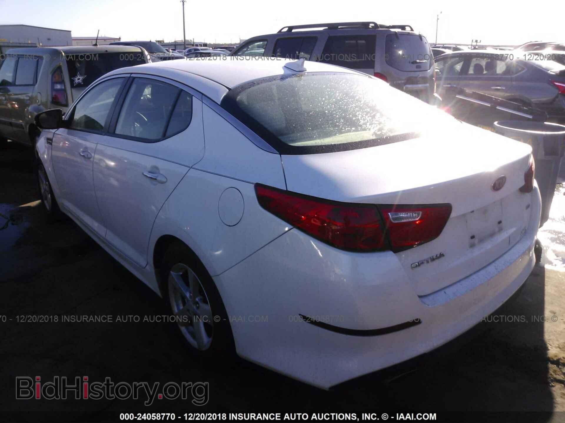 2015 KIA OPTIMA - VIN: KNAGM4A79F5610543 - Photo 3