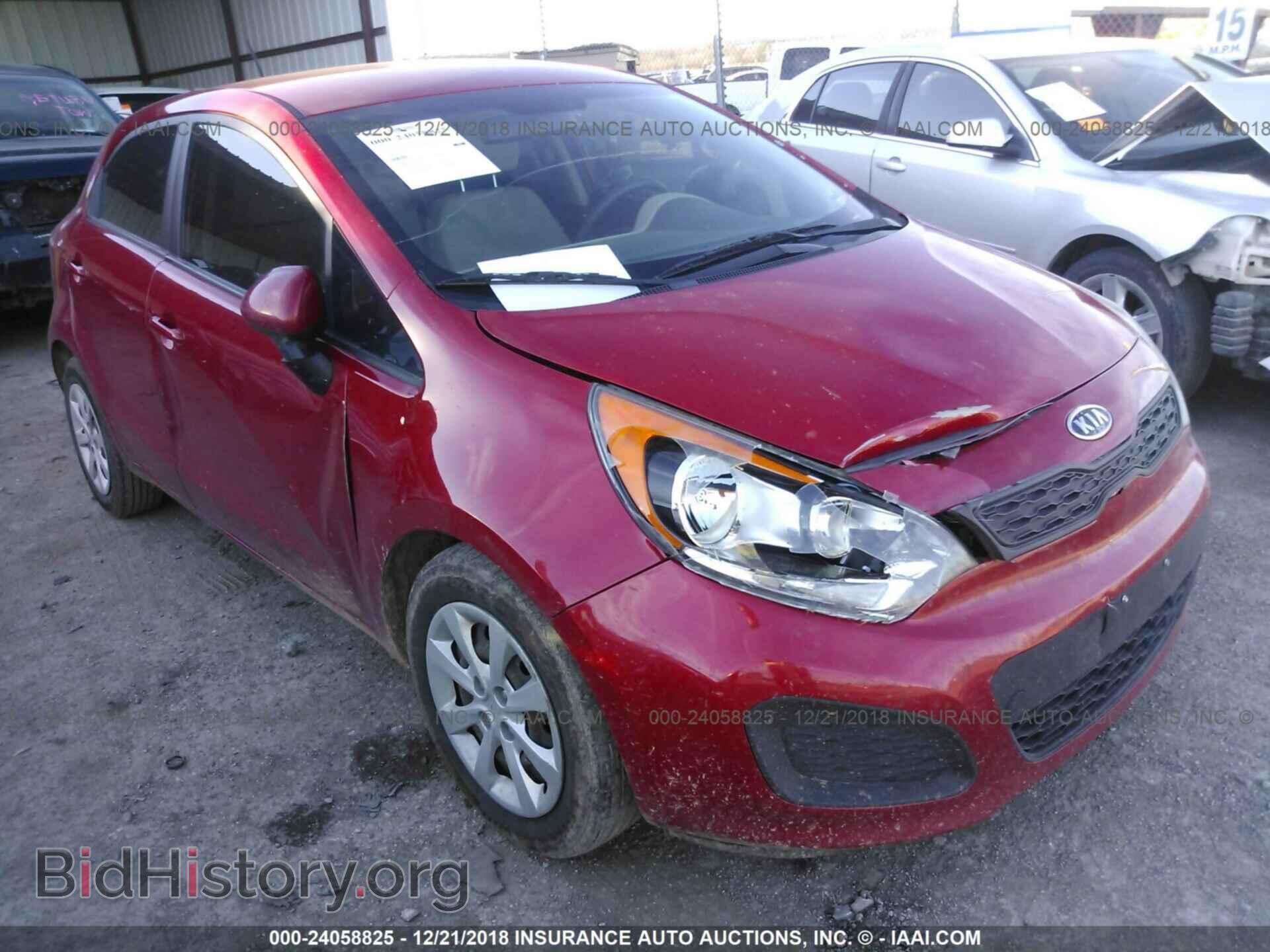 Фотография KNADM5A33C6016977 - KIA RIO 2012