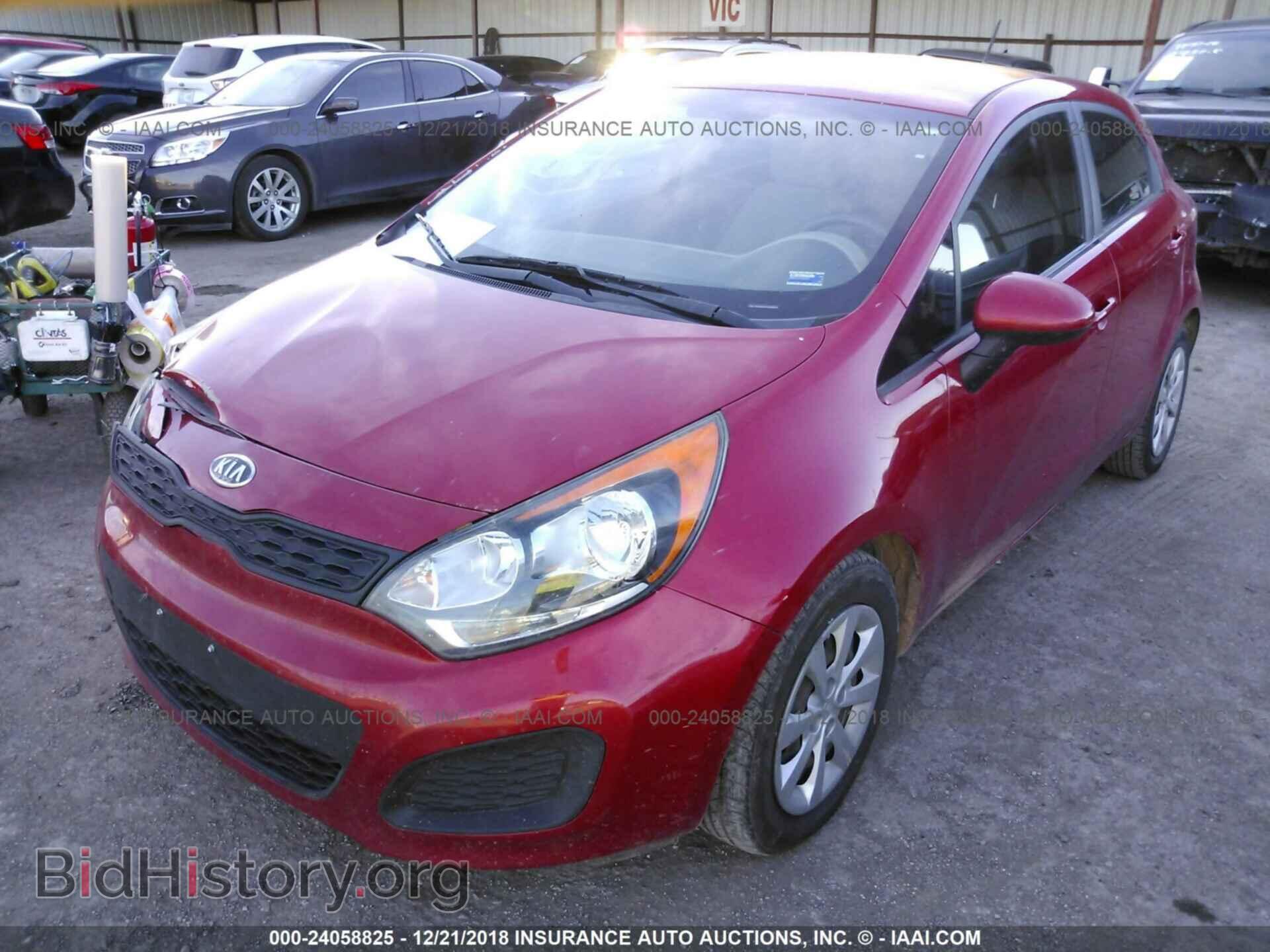 2012 KIA RIO - VIN: KNADM5A33C6016977 - Фото 2