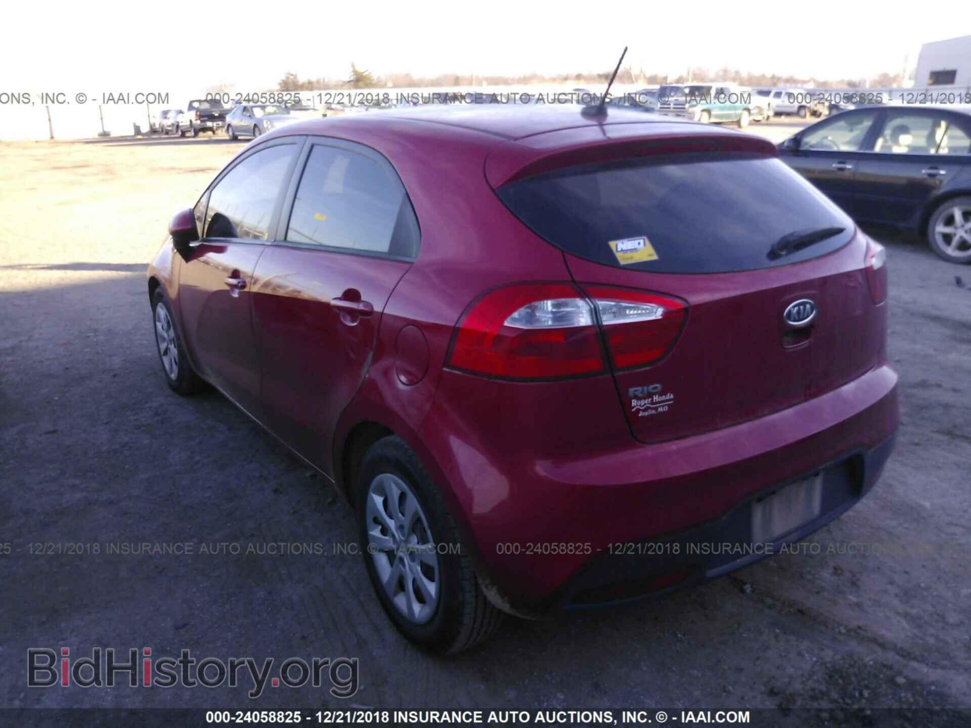 2012 KIA RIO - VIN: KNADM5A33C6016977 - Фото 3