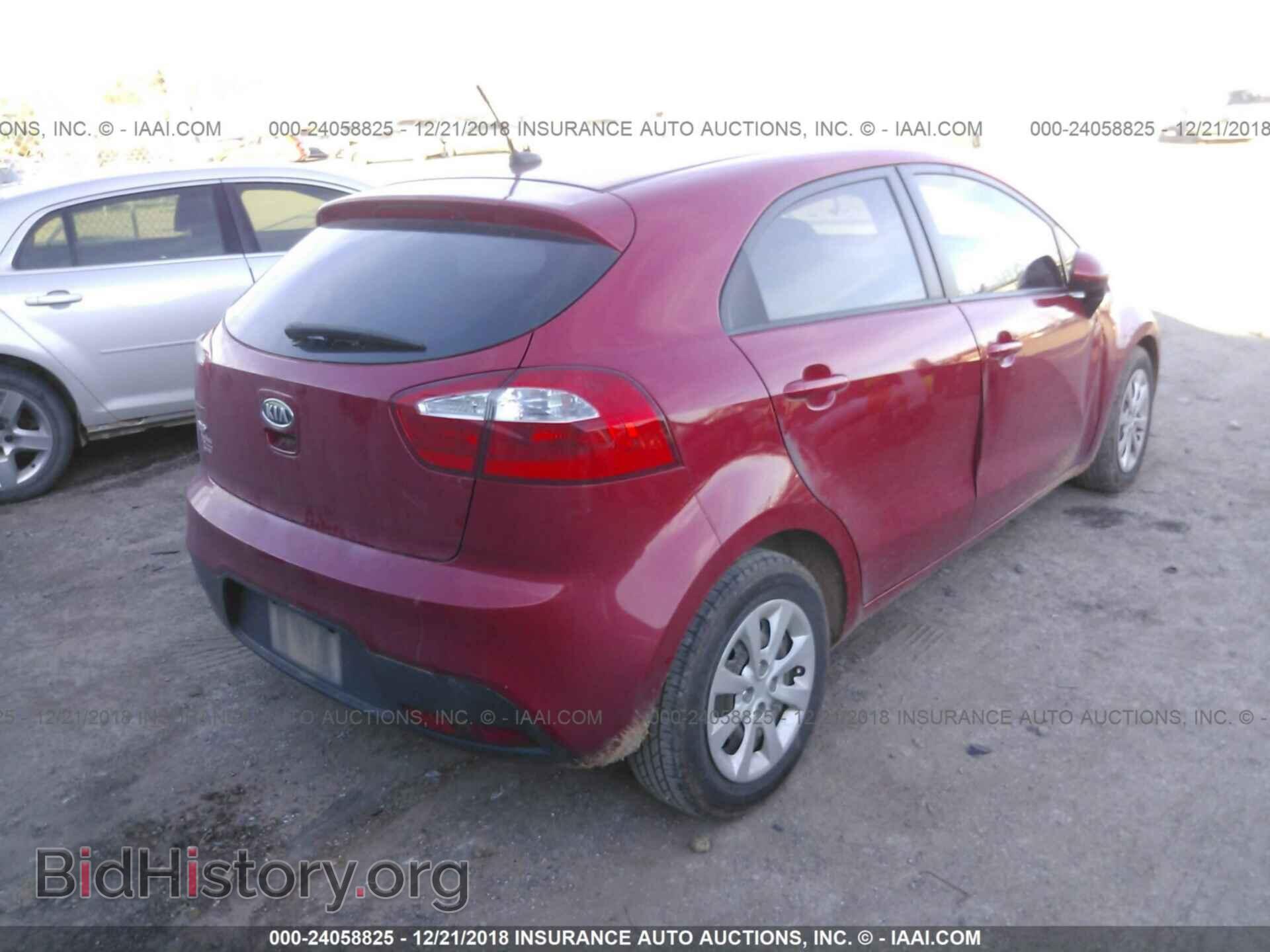 2012 KIA RIO - VIN: KNADM5A33C6016977 - Фото 4