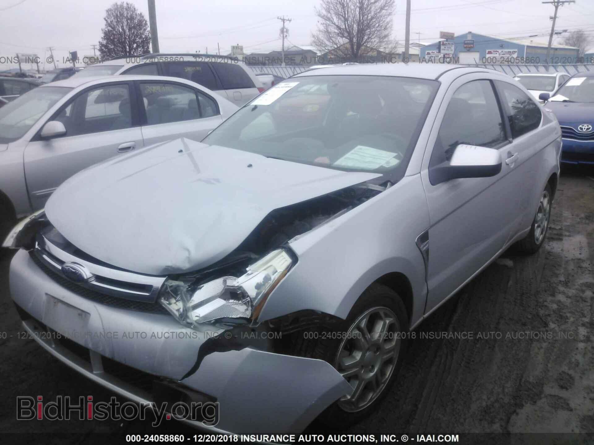 2008 FORD FOCUS - VIN: 1FAHP33N68W259579 - Фото 2