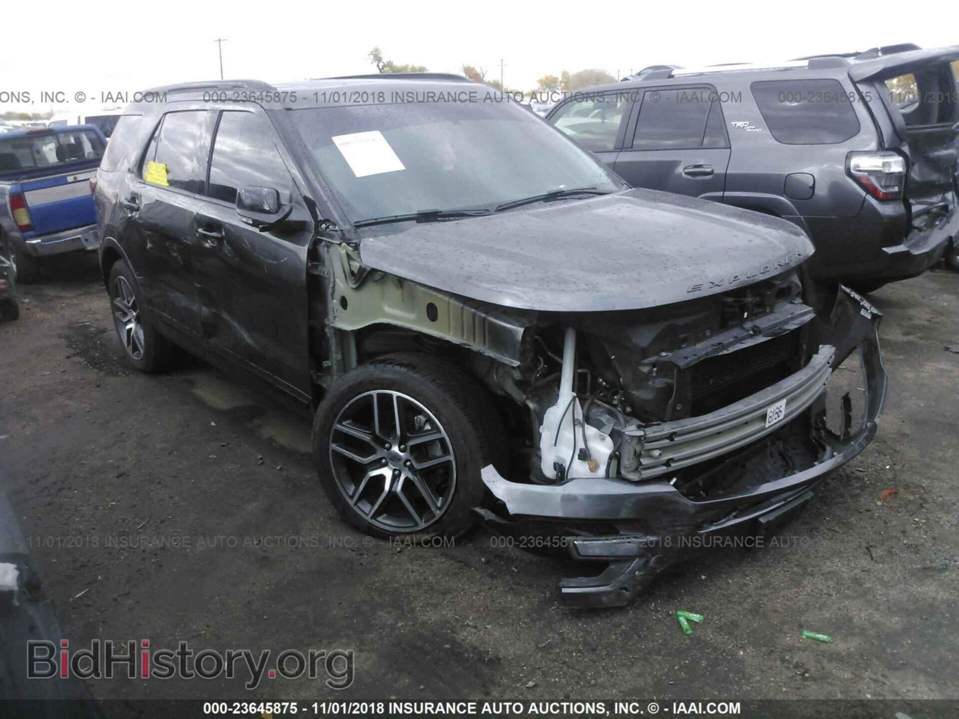 Photo 1FM5K8GT8GGD27905 - FORD EXPLORER 2016