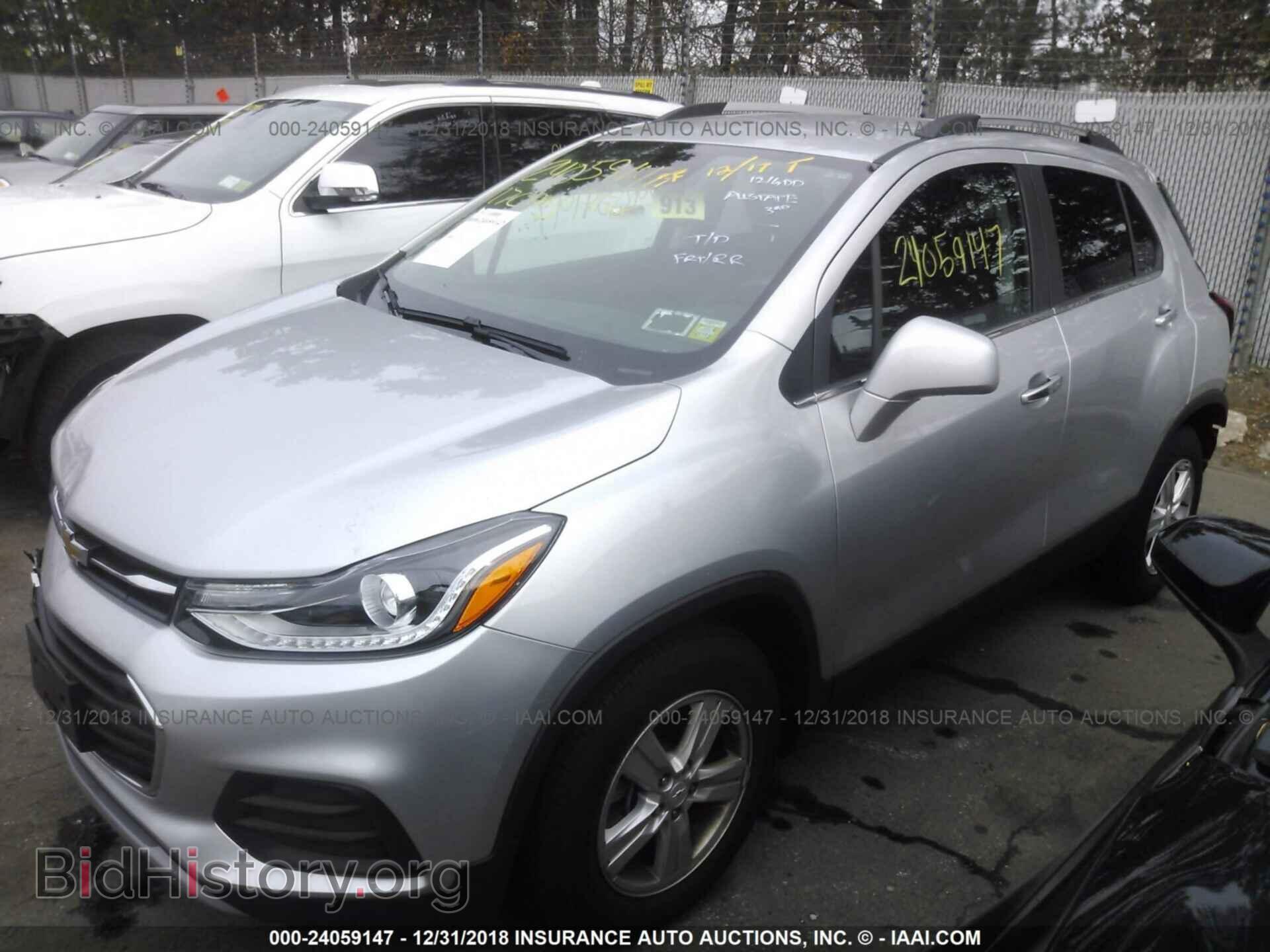 2017 CHEVROLET TRAX - VIN: KL7CJLSB3HB222331 - Фото 2