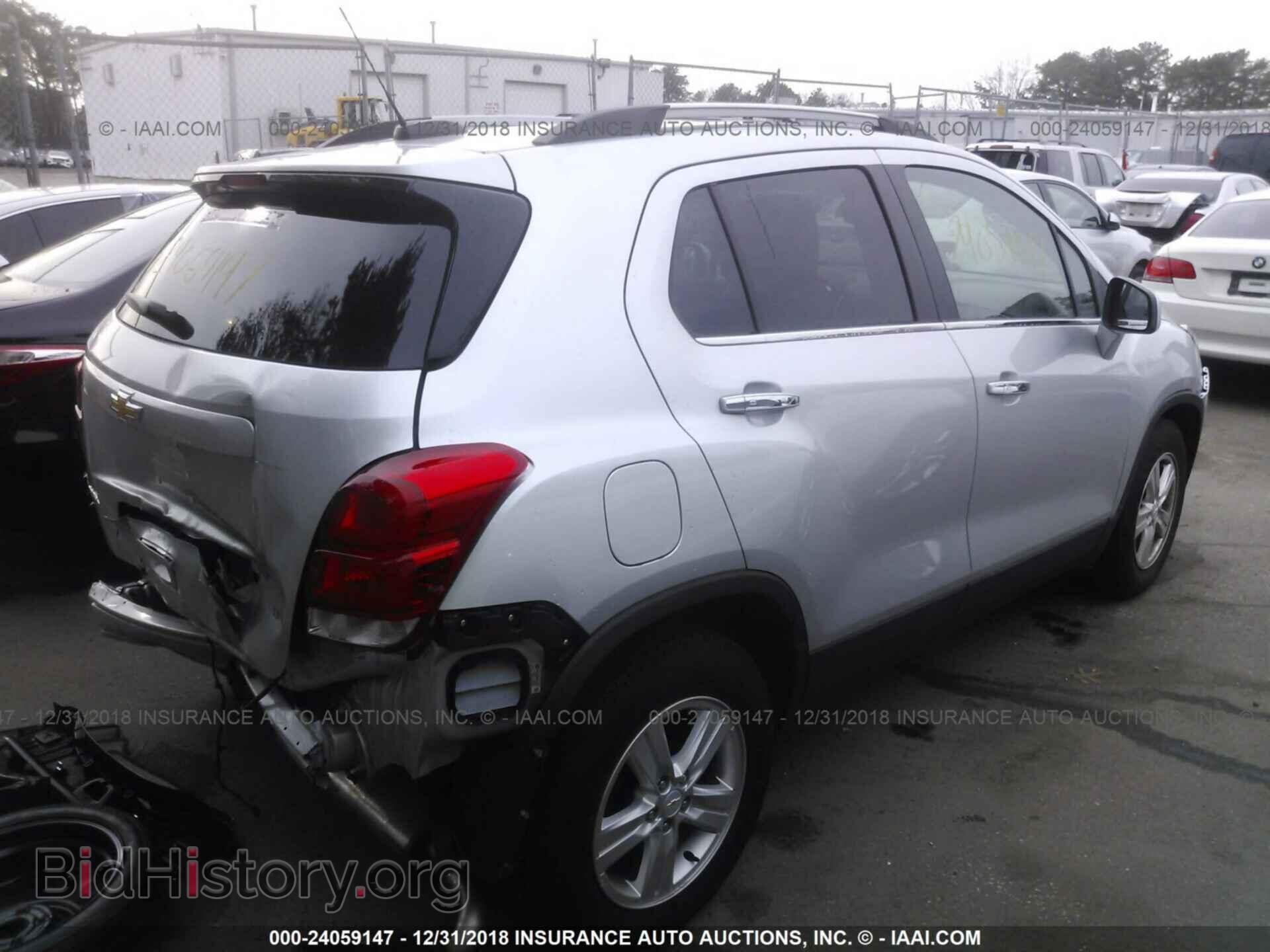 2017 CHEVROLET TRAX - VIN: KL7CJLSB3HB222331 - Фото 4