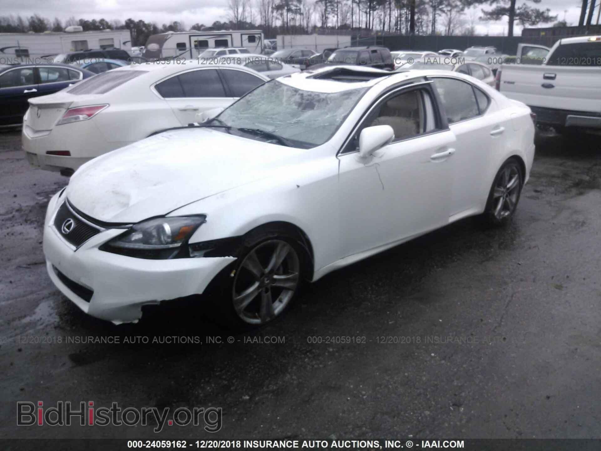 2012 LEXUS IS - VIN: JTHBF5C27C5182903 - Фото 2