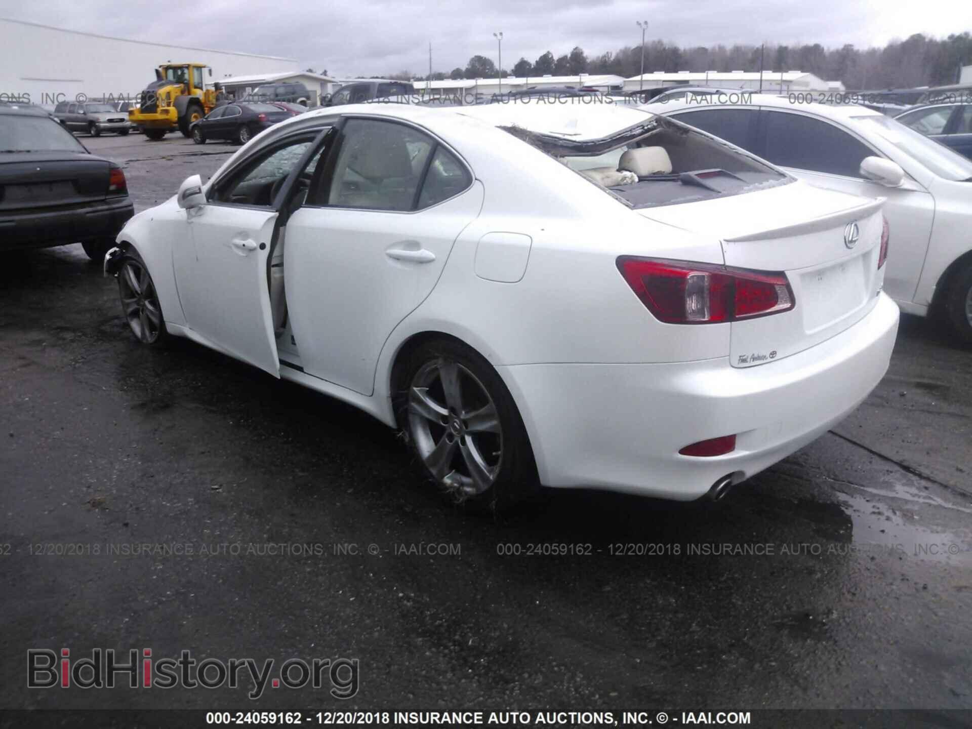 2012 LEXUS IS - VIN: JTHBF5C27C5182903 - Фото 3