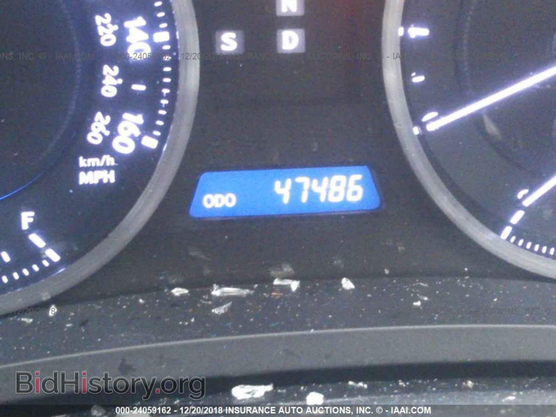 2012 LEXUS IS - VIN: JTHBF5C27C5182903 - Фото 7