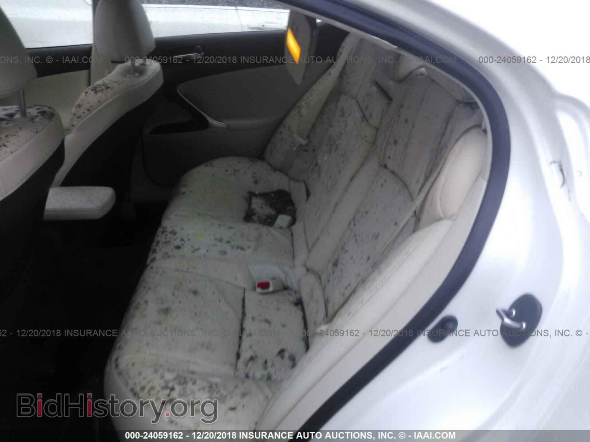 2012 LEXUS IS - VIN: JTHBF5C27C5182903 - Фото 8