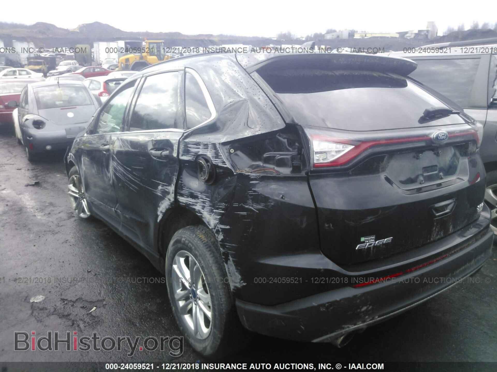 2015 FORD EDGE - VIN: 2FMTK4J94FBB63409 - Фото 3