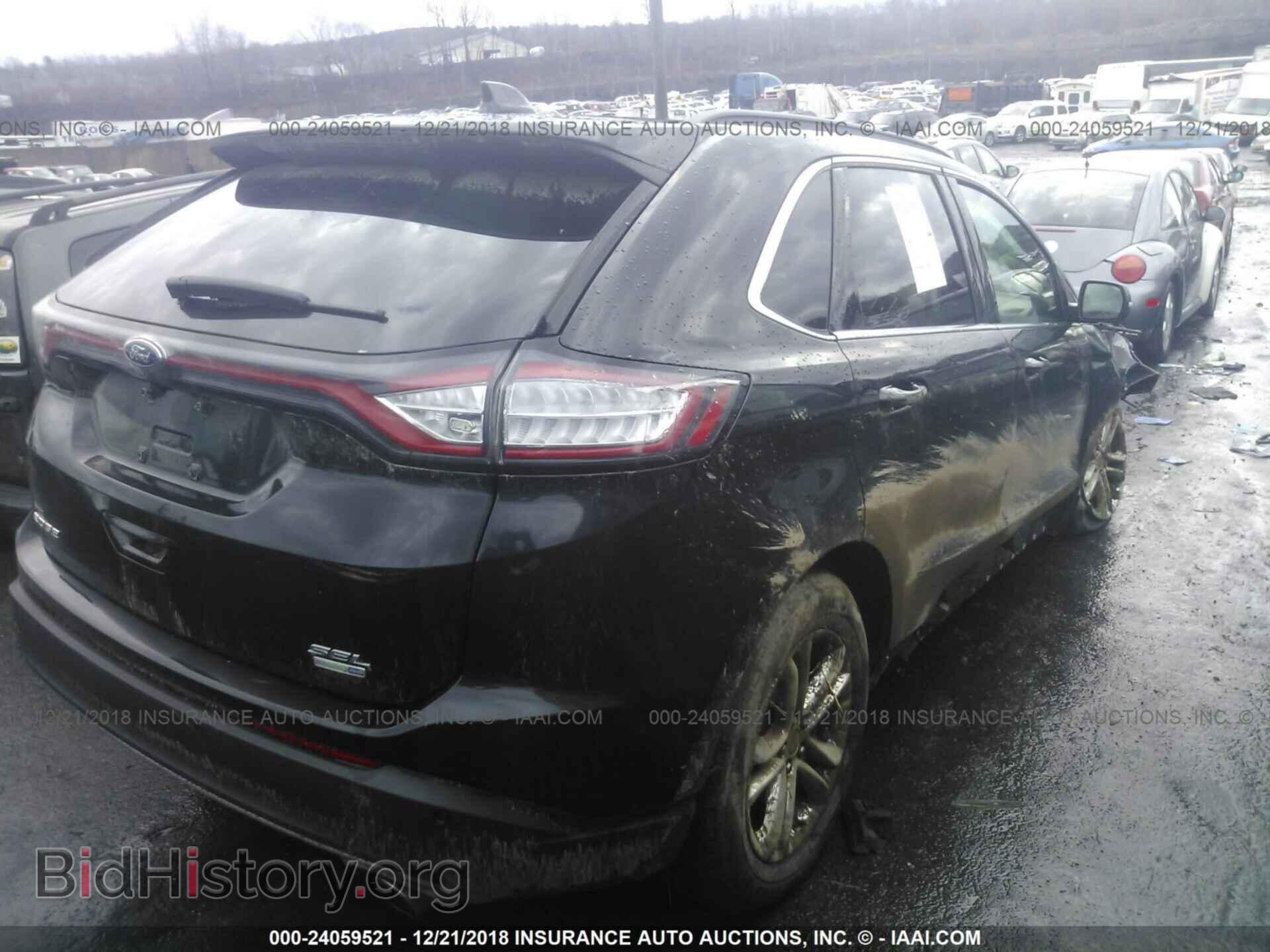 2015 FORD EDGE - VIN: 2FMTK4J94FBB63409 - Фото 4