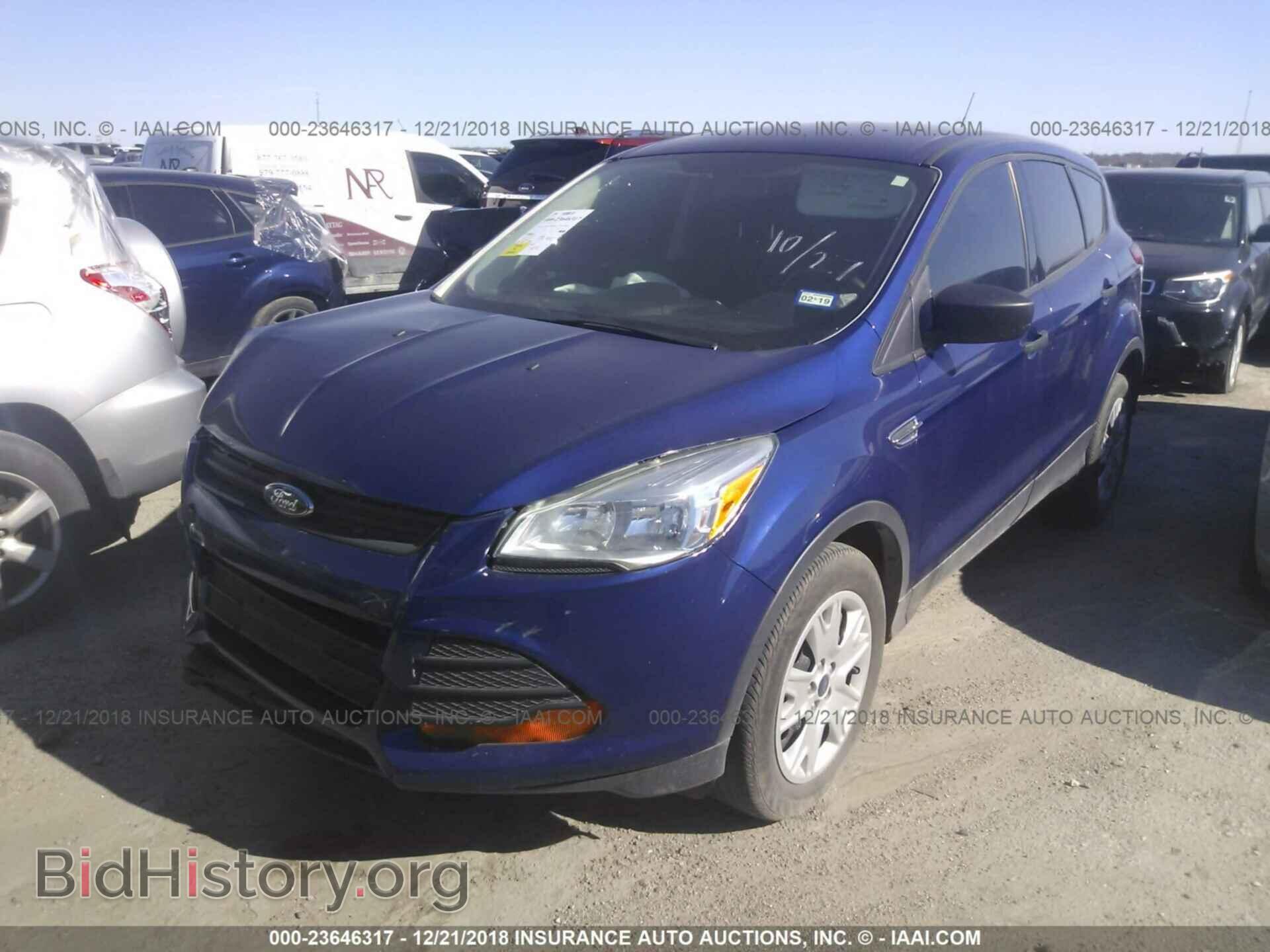2014 FORD ESCAPE - VIN: 1FMCU0F76EUB56206 - Фото 2