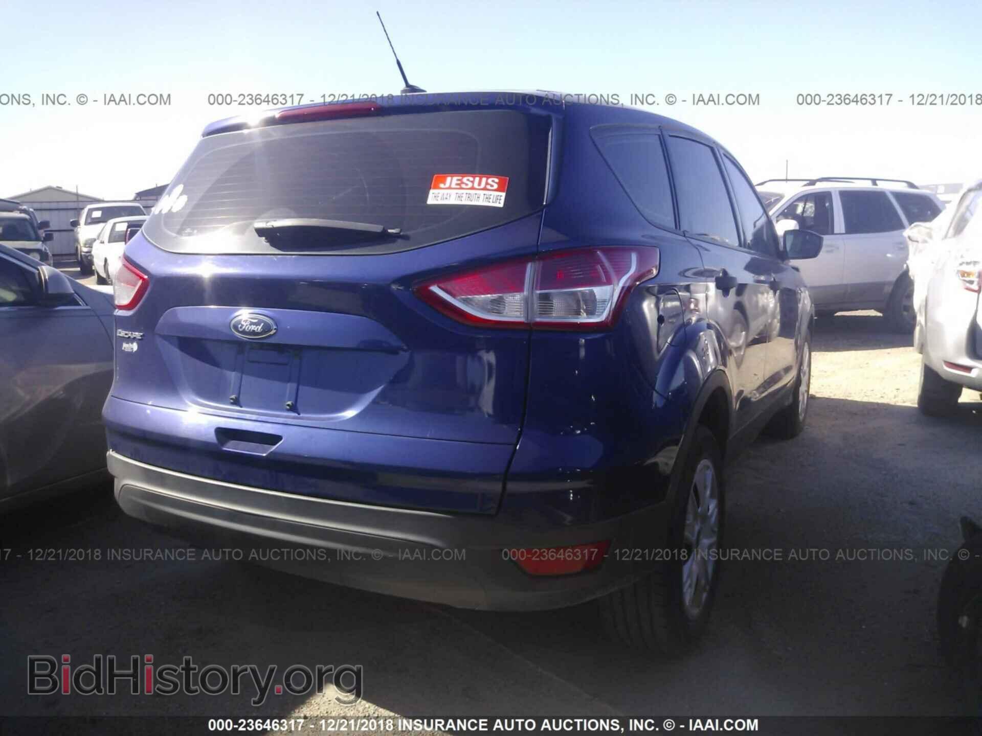 2014 FORD ESCAPE - VIN: 1FMCU0F76EUB56206 - Фото 4