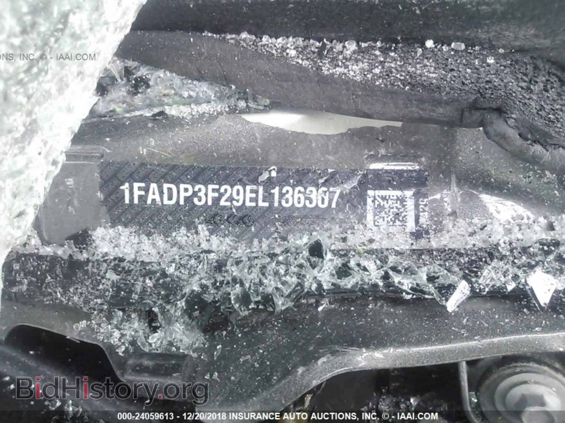 2014 FORD FOCUS - VIN: 1FADP3F29EL136307 - Фото 9