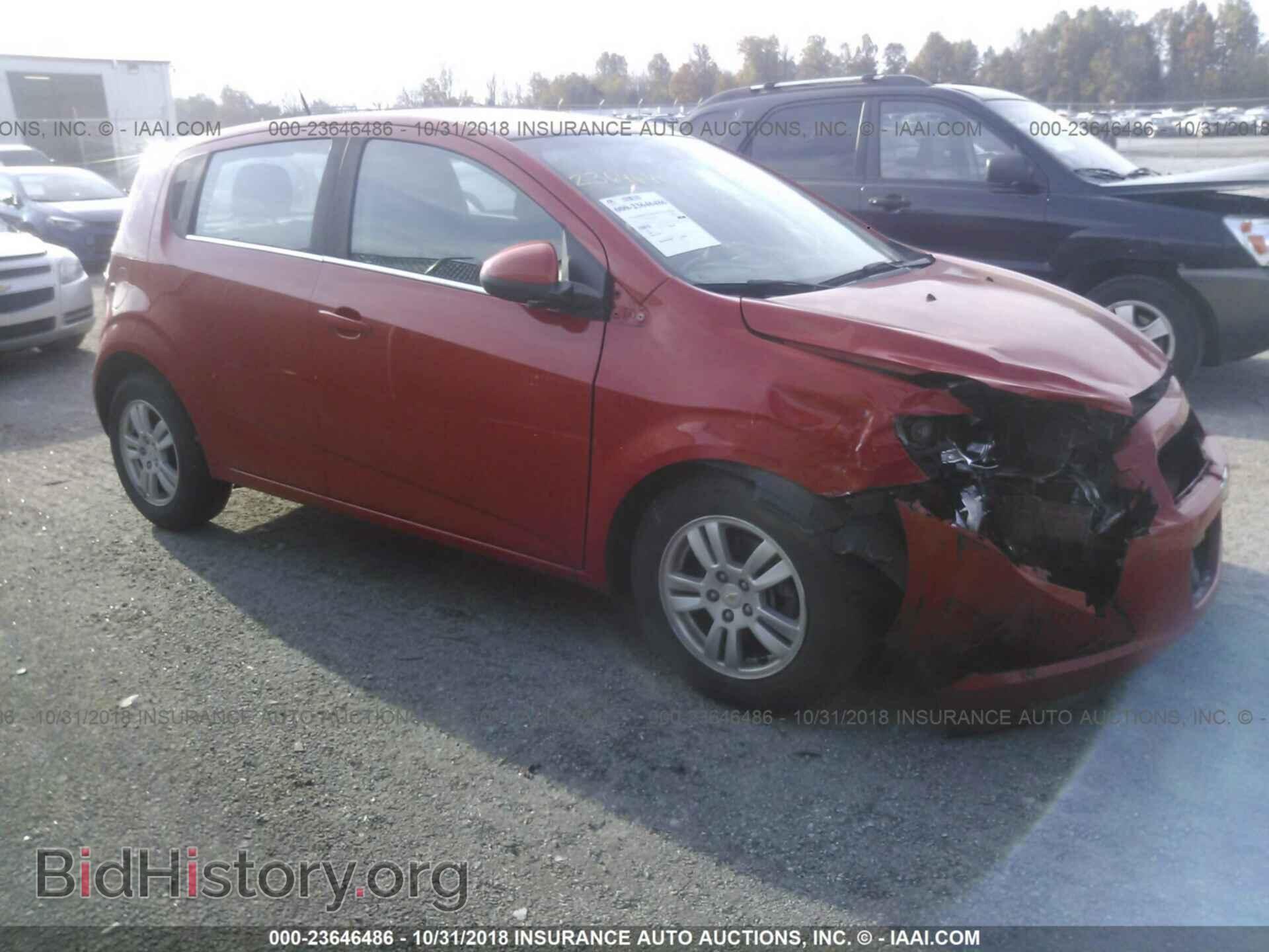 Фотография 1G1JC6SH6C4153554 - CHEVROLET SONIC 2012