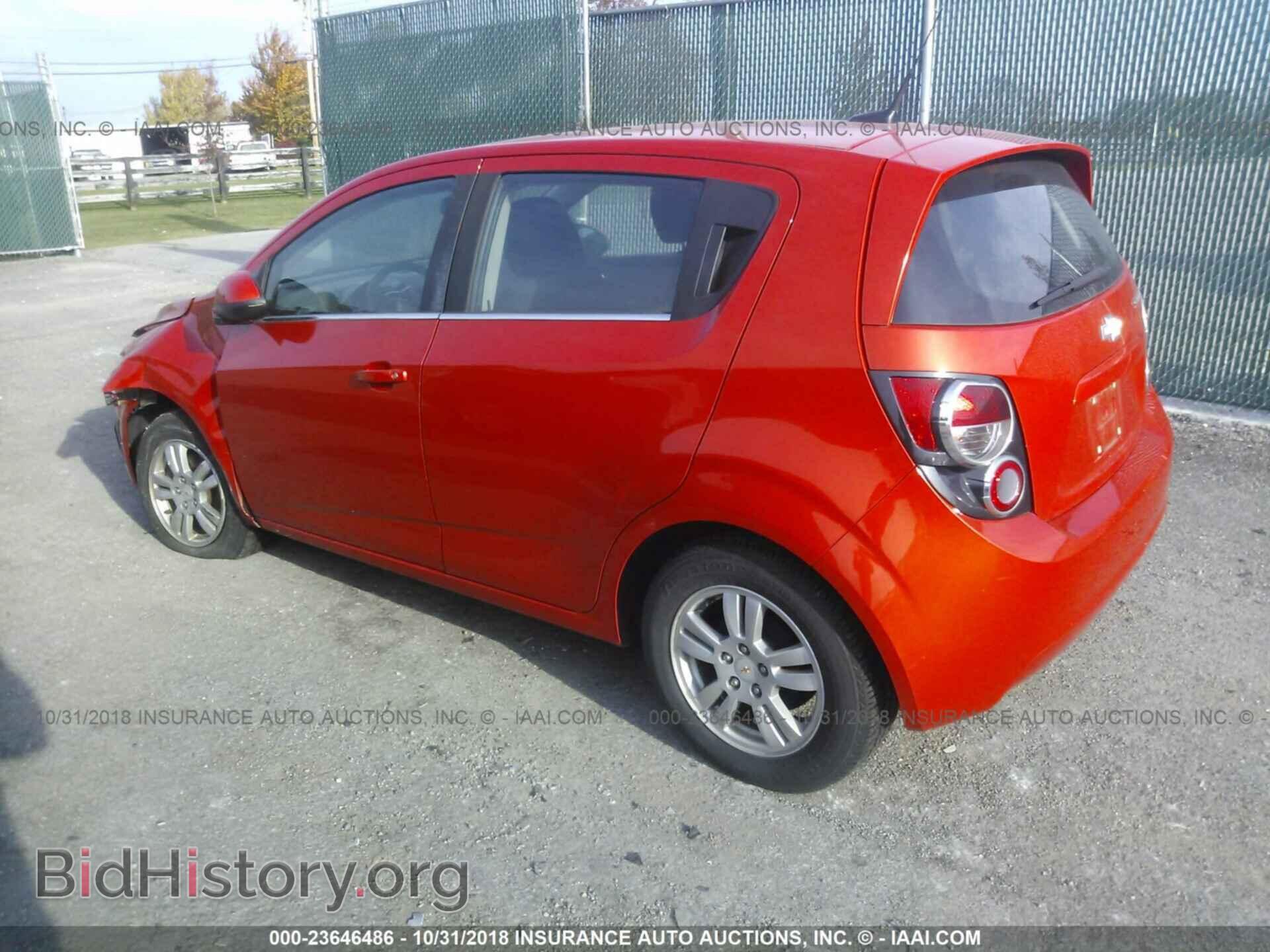 2012 CHEVROLET SONIC - VIN: 1G1JC6SH6C4153554 - Фото 3