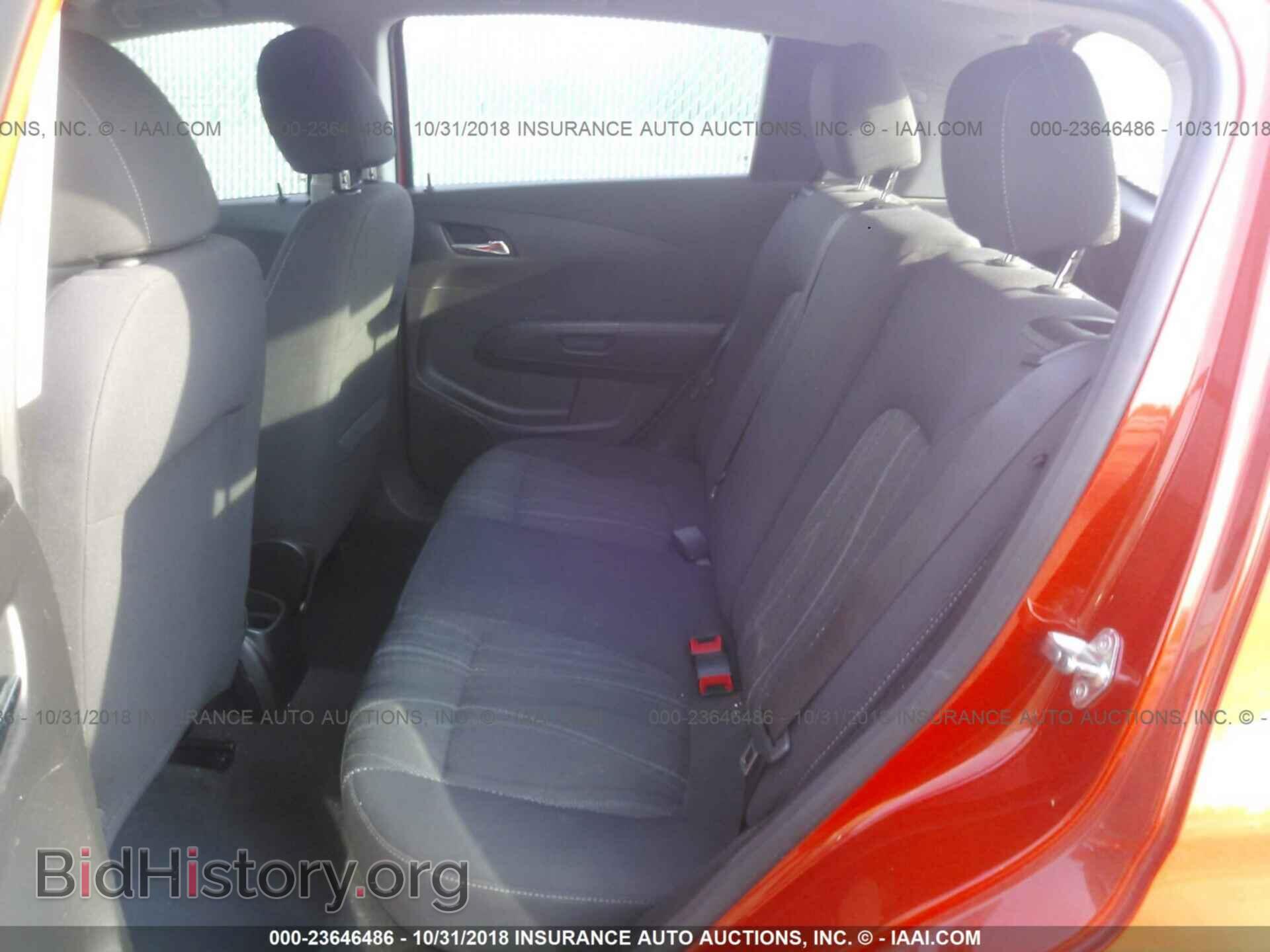 2012 CHEVROLET SONIC - VIN: 1G1JC6SH6C4153554 - Фото 8