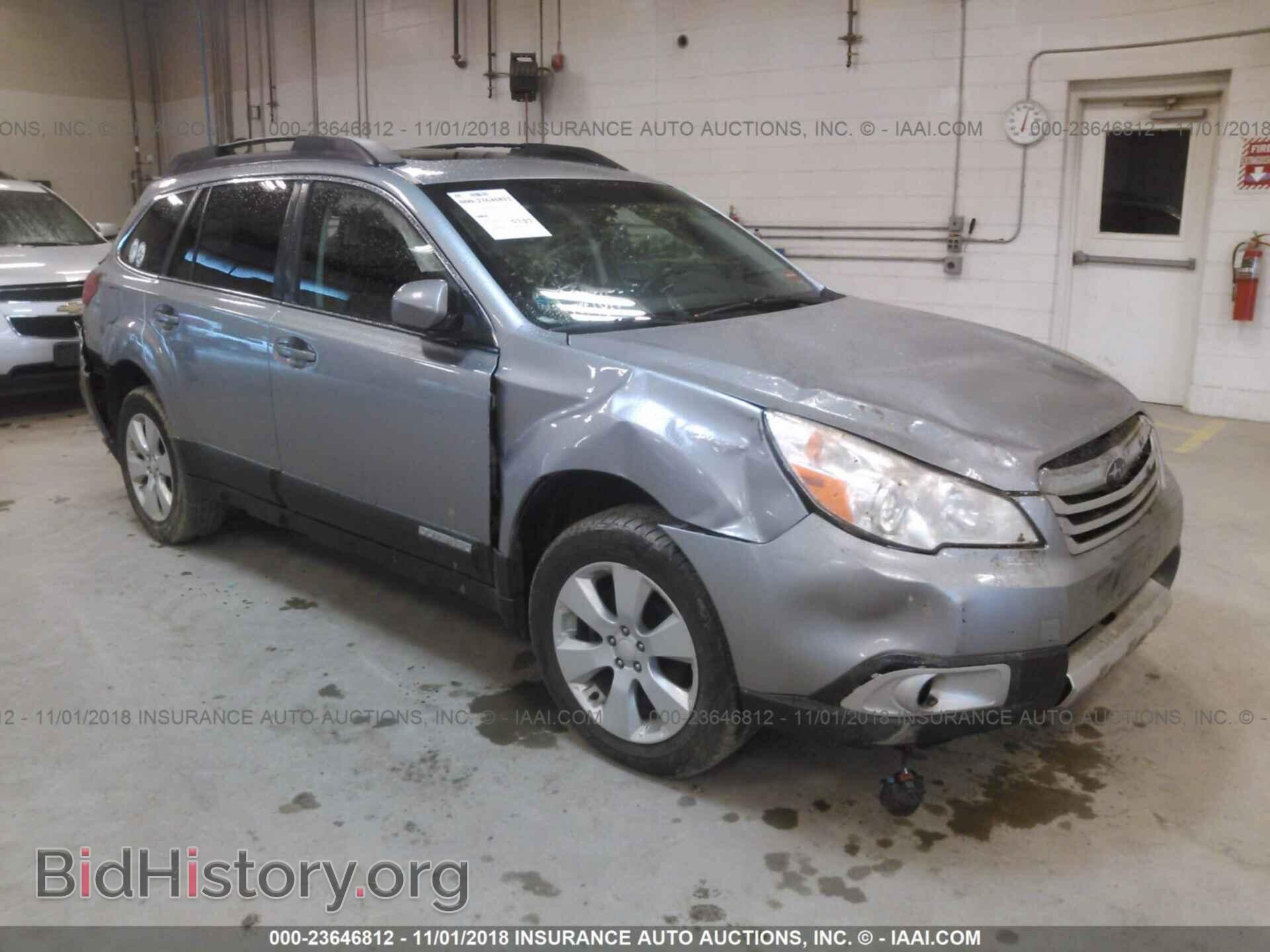 Фотография 4S4BRBKC8B3345937 - SUBARU OUTBACK 2011