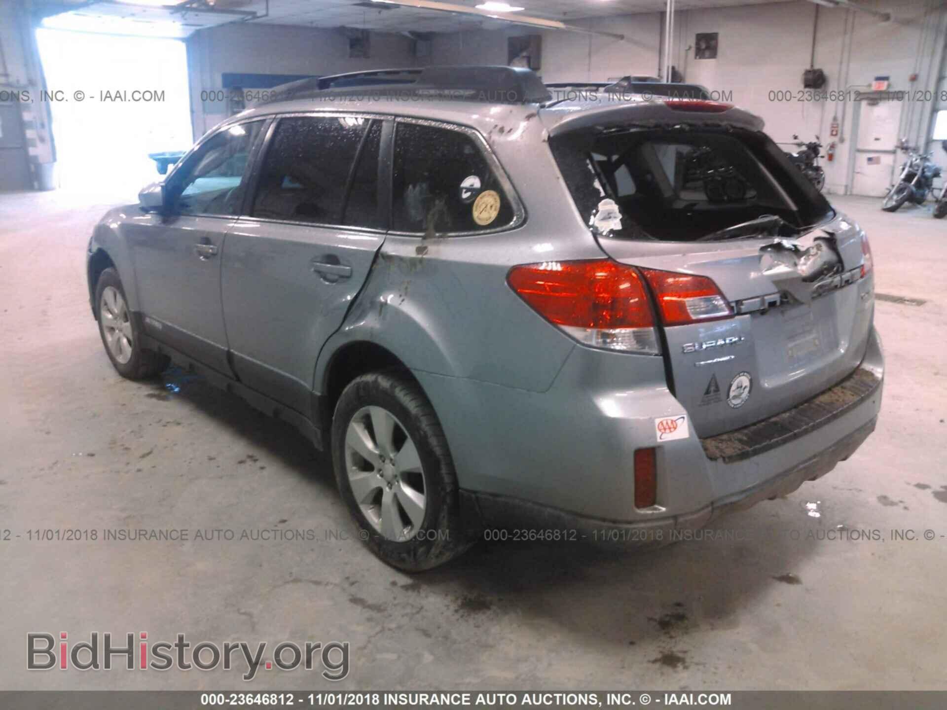 2011 SUBARU OUTBACK - VIN: 4S4BRBKC8B3345937 - Фото 3