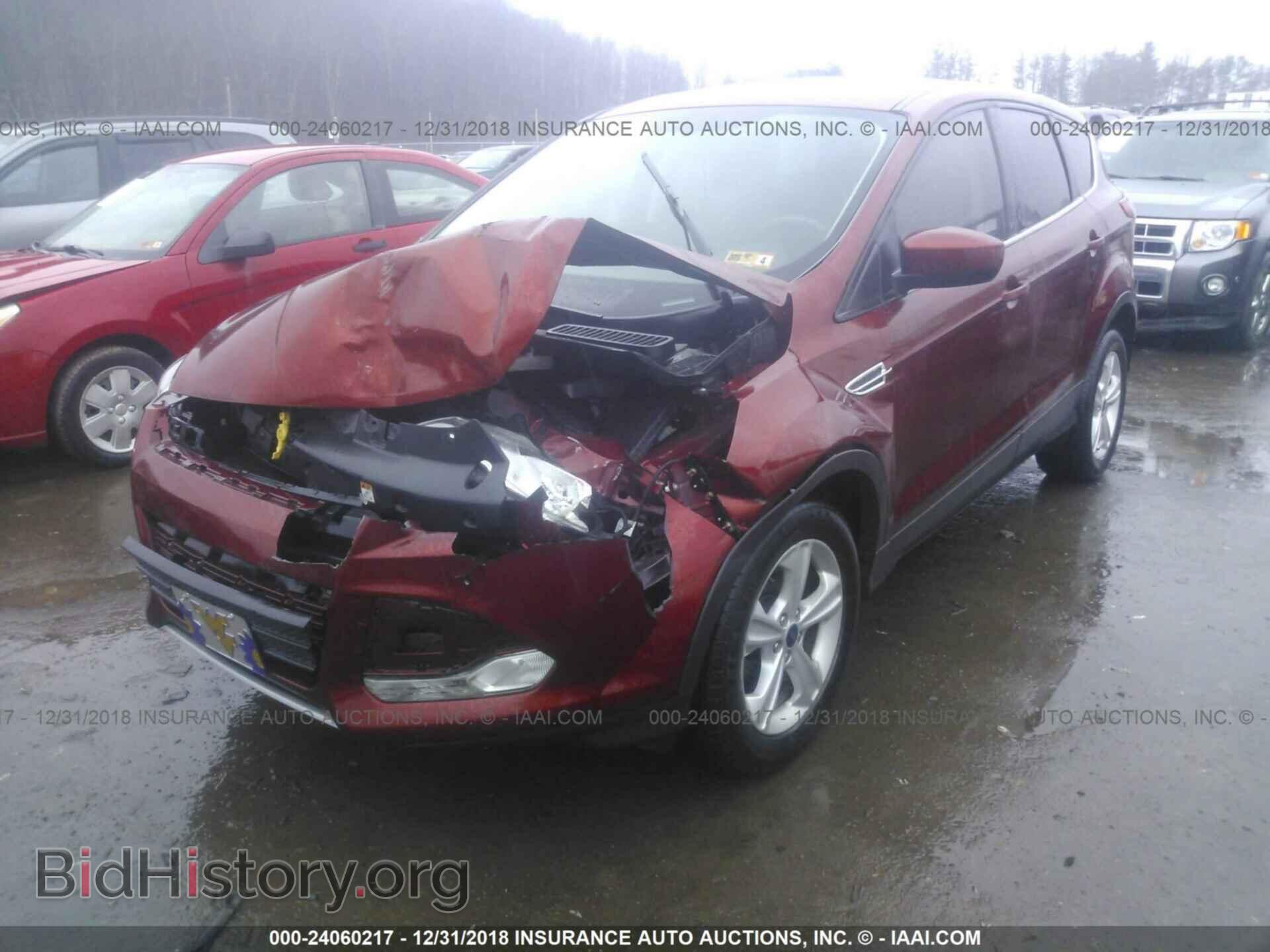 2014 FORD ESCAPE - VIN: 1FMCU0GX2EUC35614 - Фото 2