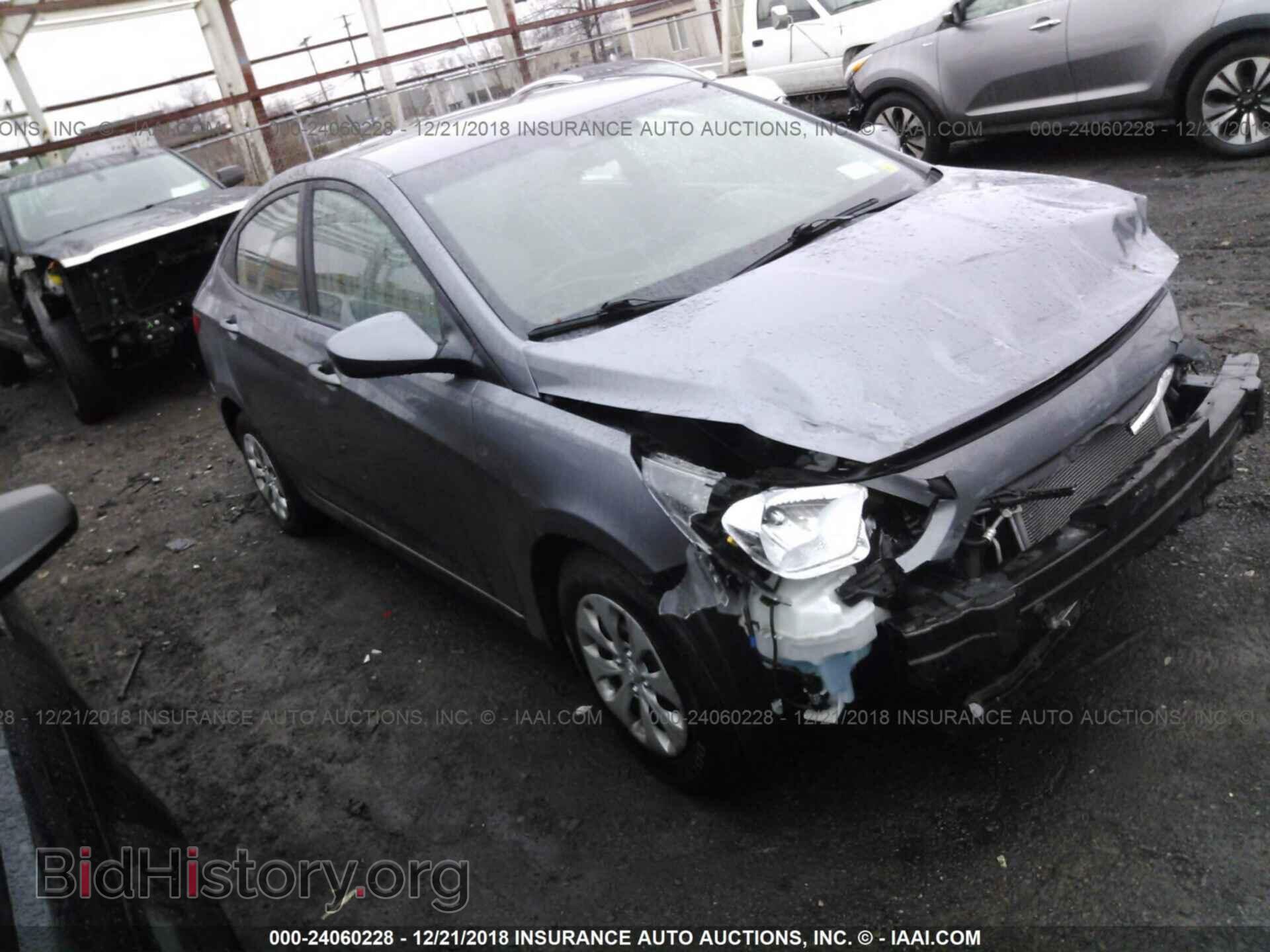 Фотография KMHCT4AE4GU981602 - HYUNDAI ACCENT 2016