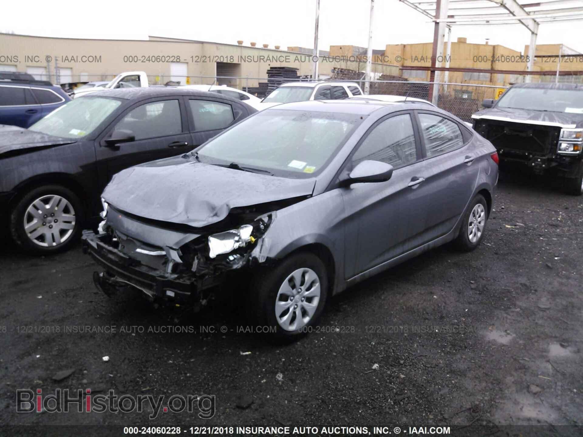 2016 HYUNDAI ACCENT - VIN: KMHCT4AE4GU981602 - Фото 2