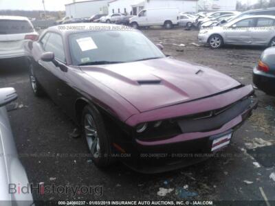 2017 Dodge CHALLENGER SXT, red — VIN 2C3CDZAG6HH639576, IAAI