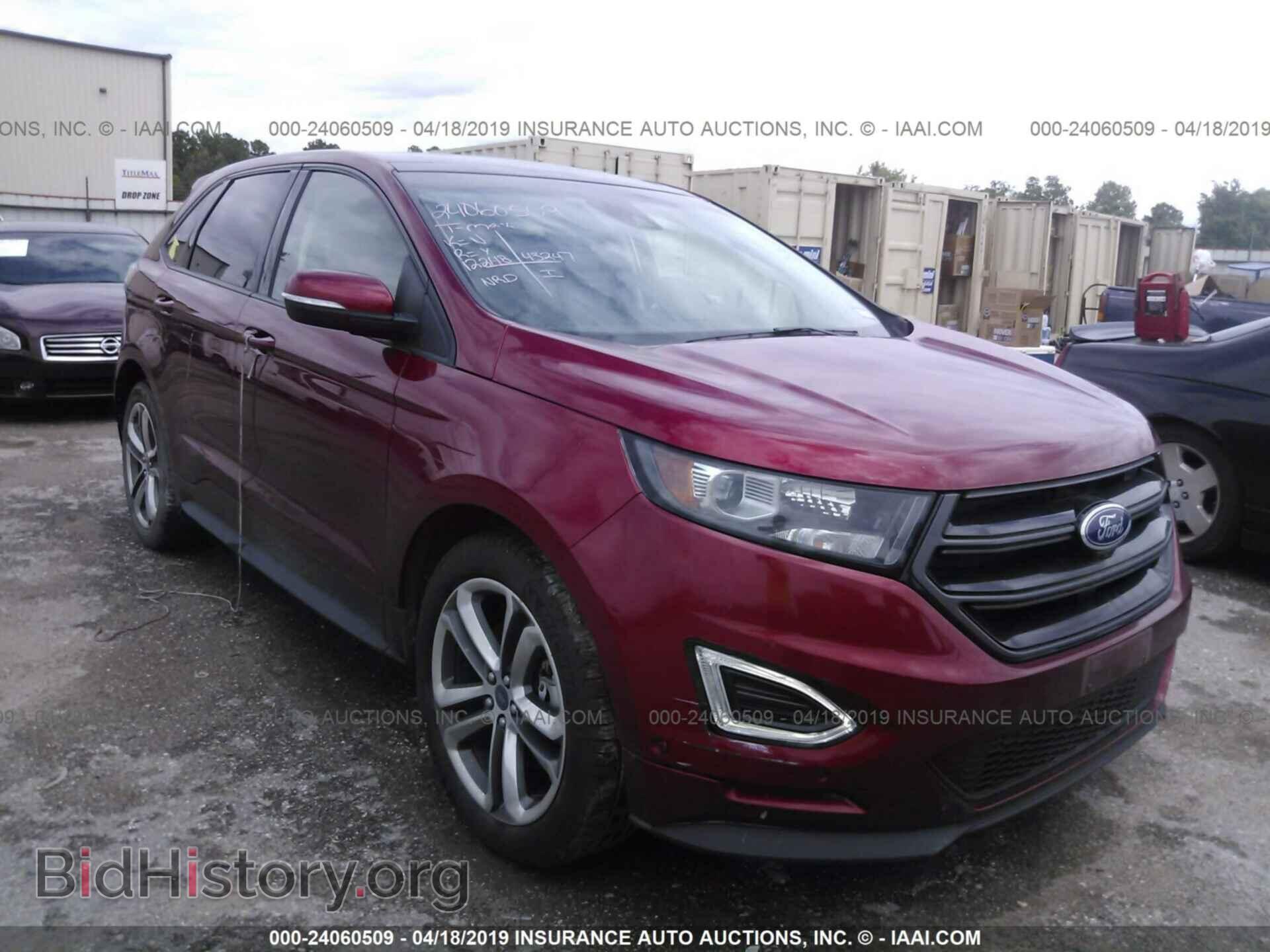 Фотография 2FMPK3AP2FBB47445 - FORD EDGE 2015