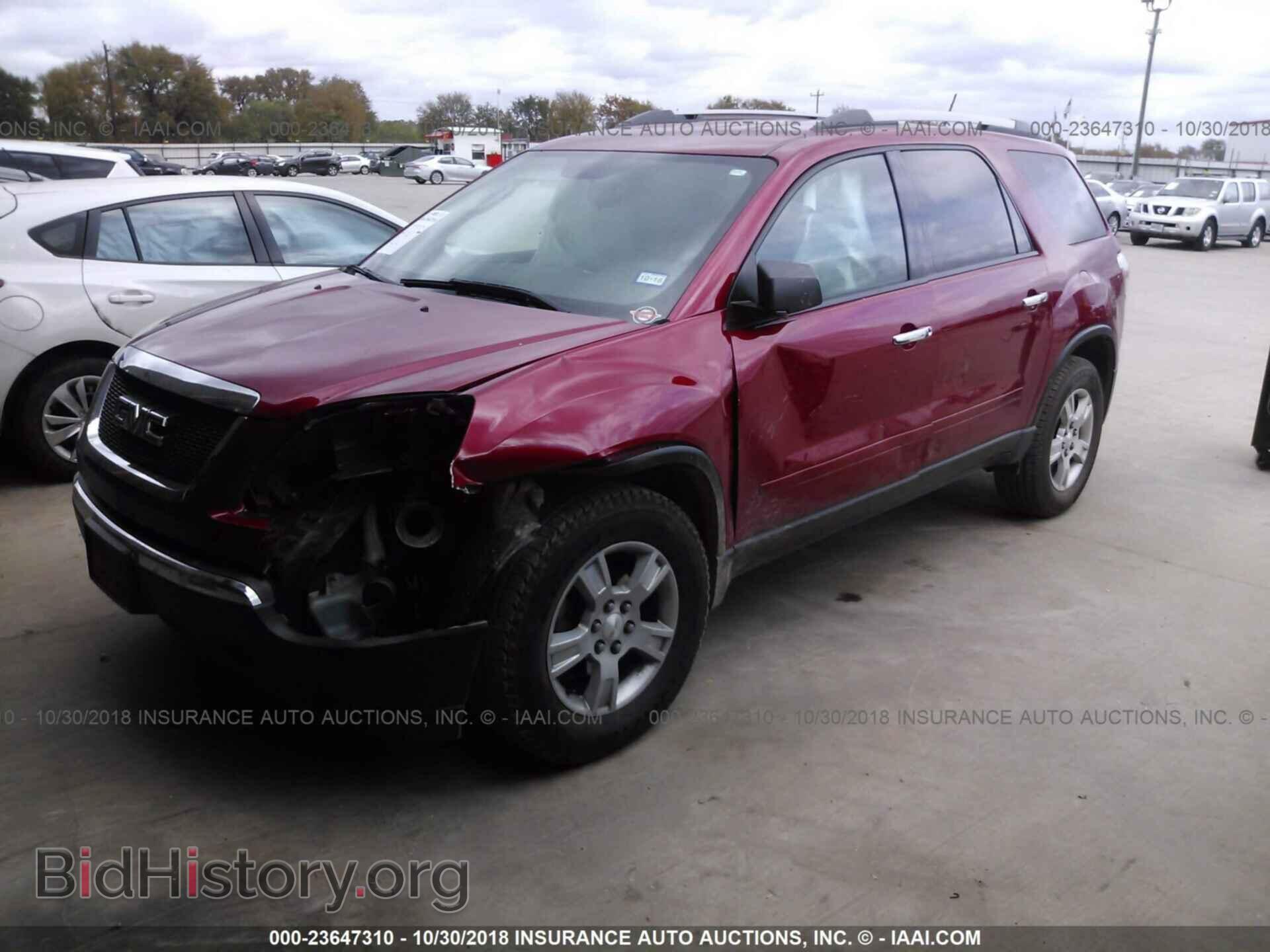 2012 GMC ACADIA - VIN: 1GKKRNED6CJ218678 - Фото 2