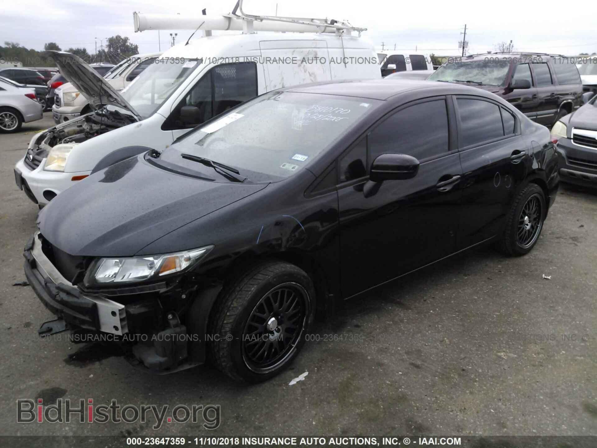 2014 HONDA CIVIC - VIN: 2HGFB2F5XEH531200 - Фото 2