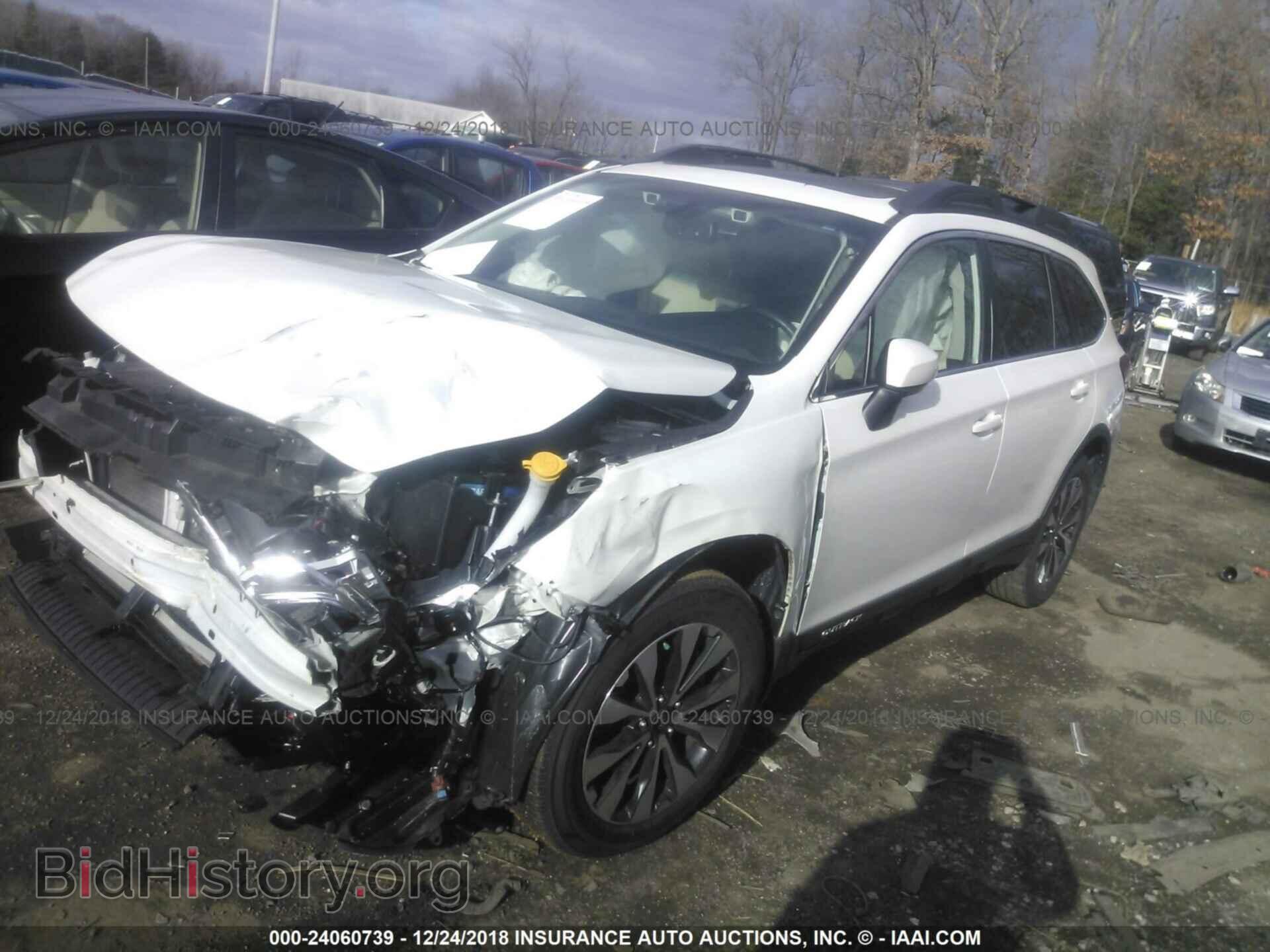 2016 SUBARU OUTBACK - VIN: 4S4BSANC1G3304082 - Фото 2