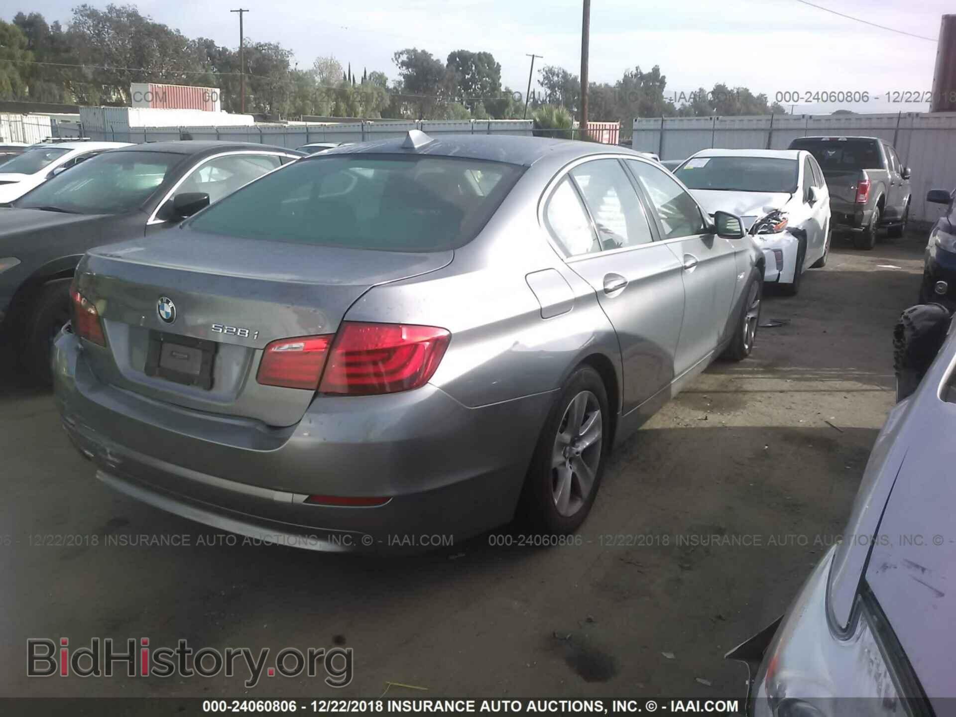 2012 BMW 528 - VIN: WBAXG5C52CDX03611 - Фото 4