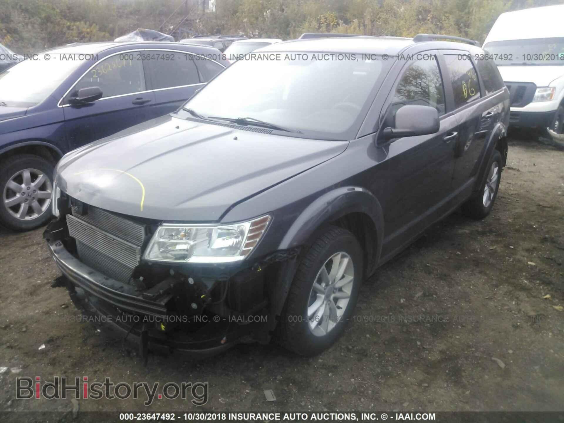 2016 DODGE JOURNEY - VIN: 3C4PDDBG8GT124471 - Фото 2