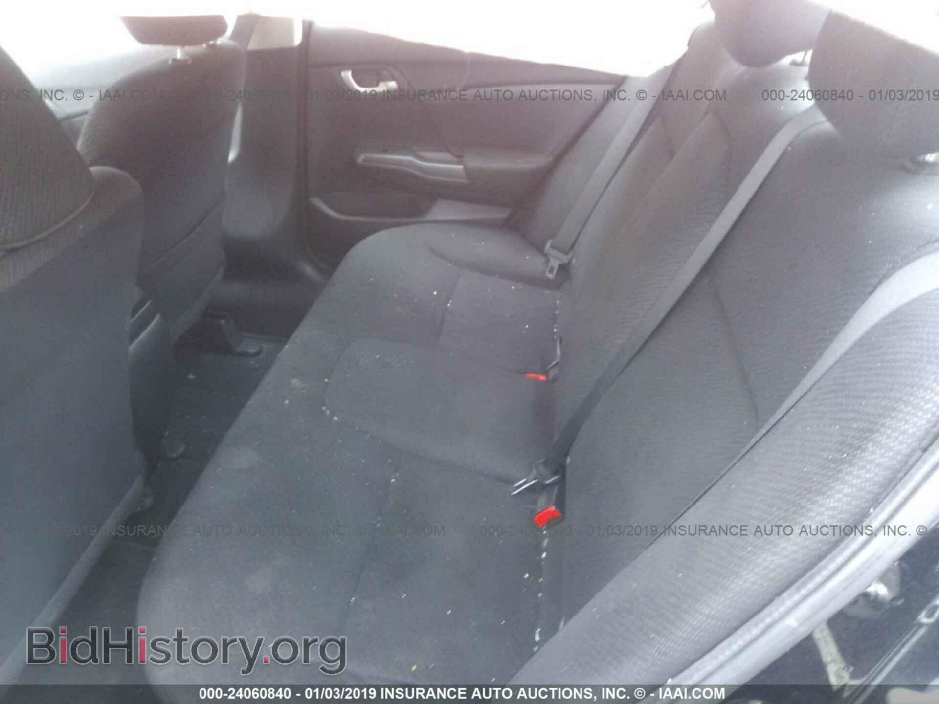 2013 HONDA CIVIC - VIN: 19XFB2F52DE007743 - Фото 8