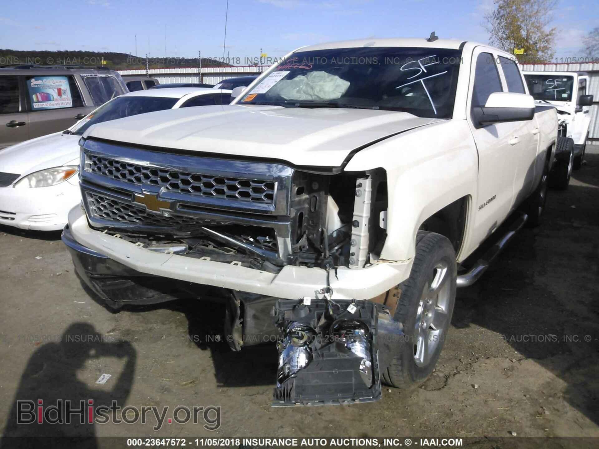 2014 CHEVROLET SILVERADO - VIN: 3GCPCREC2EG148120 - Фото 2