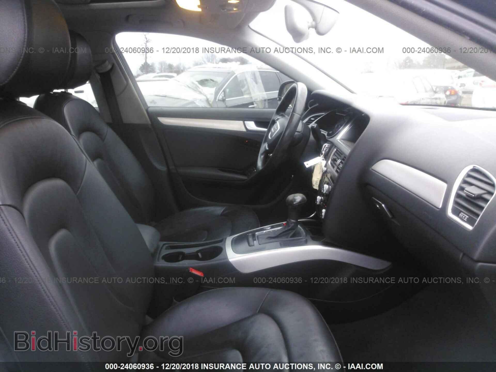 2013 AUDI A4 - VIN: WAUEFAFL6DN009562 - Фото 5