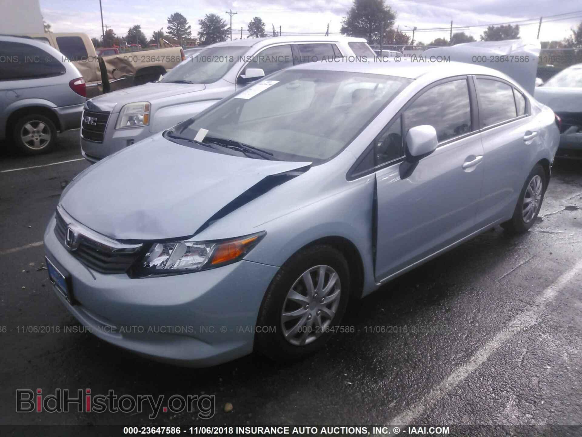 2012 HONDA CIVIC - VIN: 19XFB2F56CE372506 - Photo 2